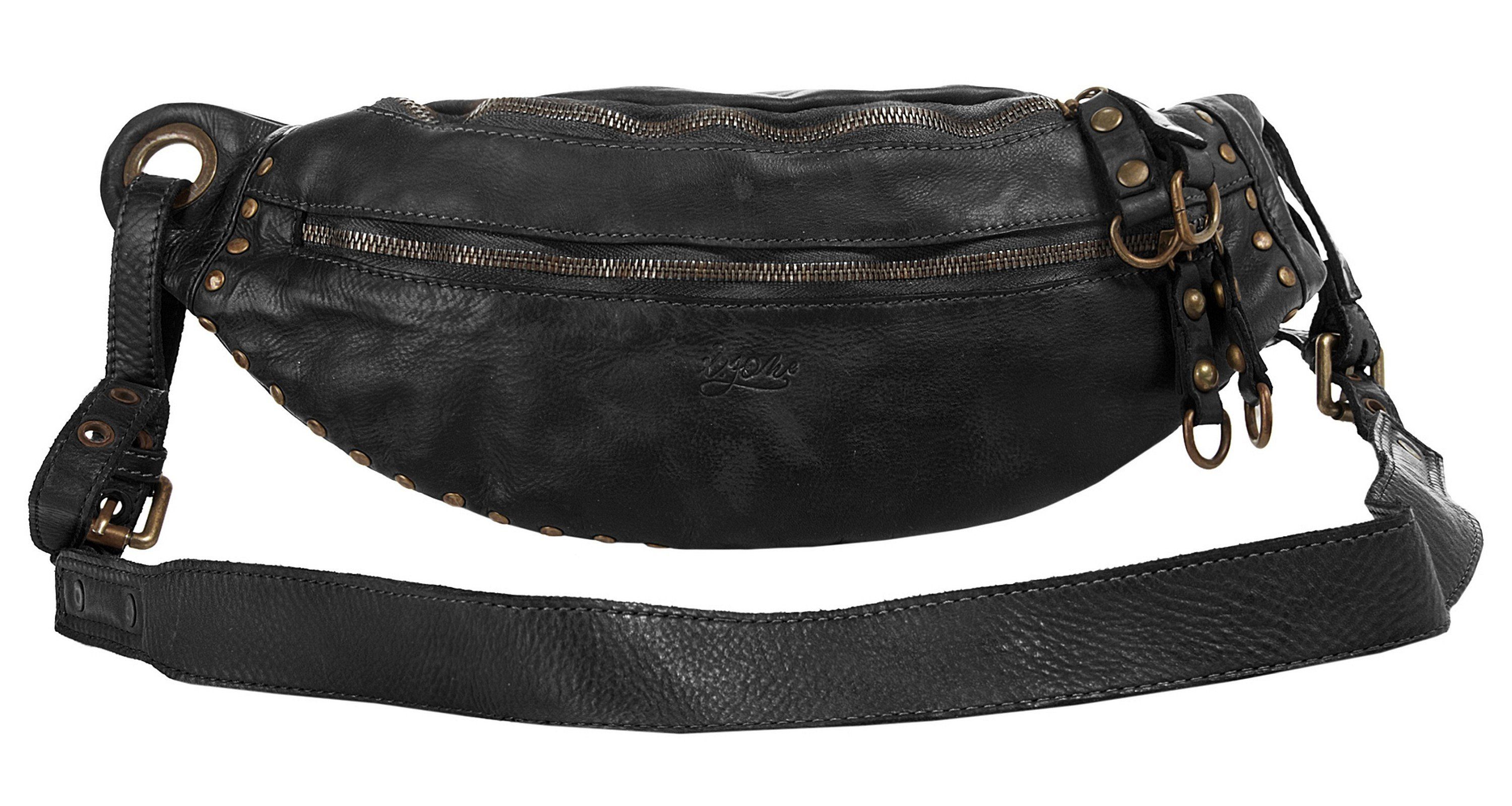 X-Zone Schoudertas echt leer, made in italy