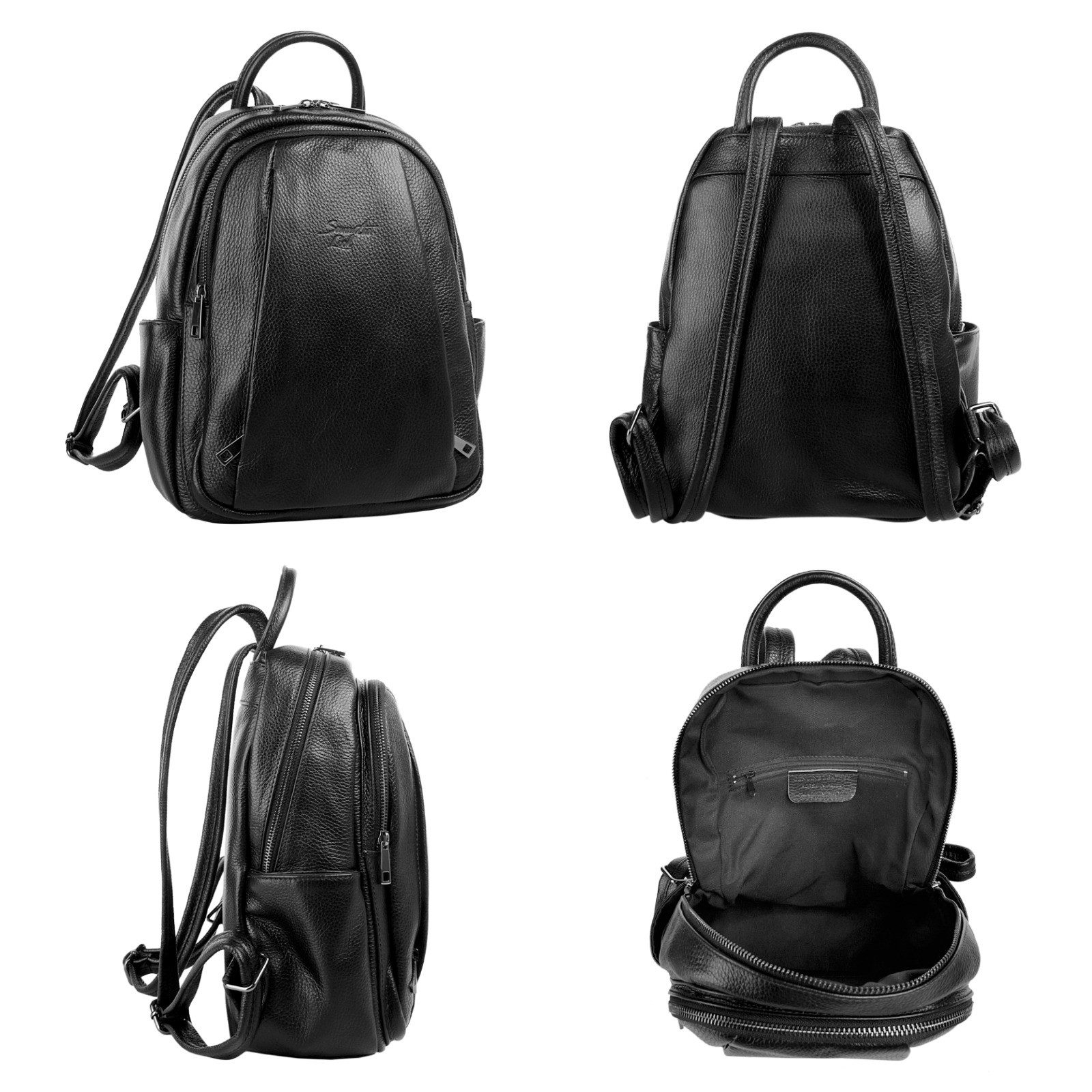 Samantha Look Rugzak echt leer, made in italy