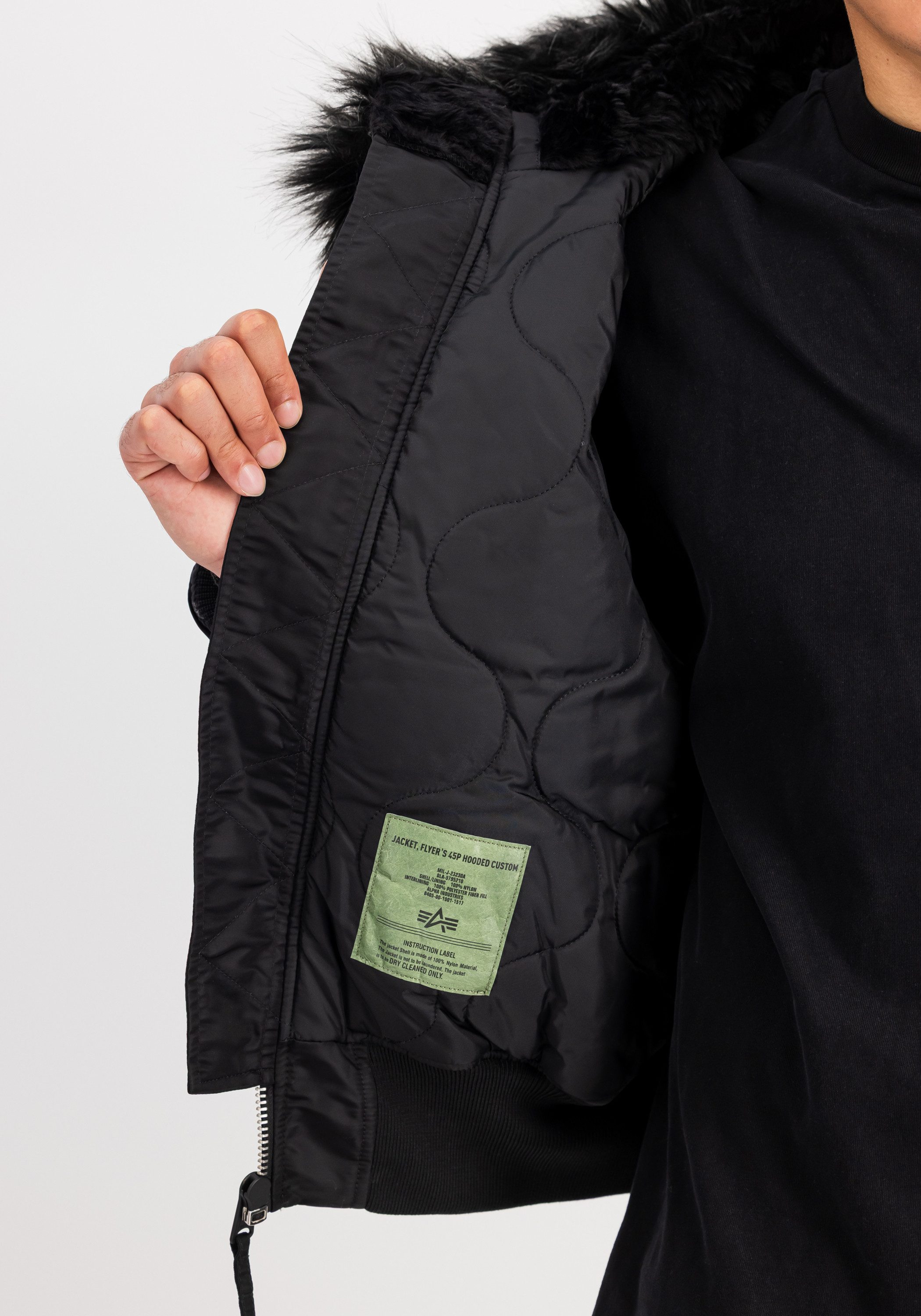 Alpha Industries Winterjack Alpha Industries Men - Bomber Jackets 45/P Hooded Custom