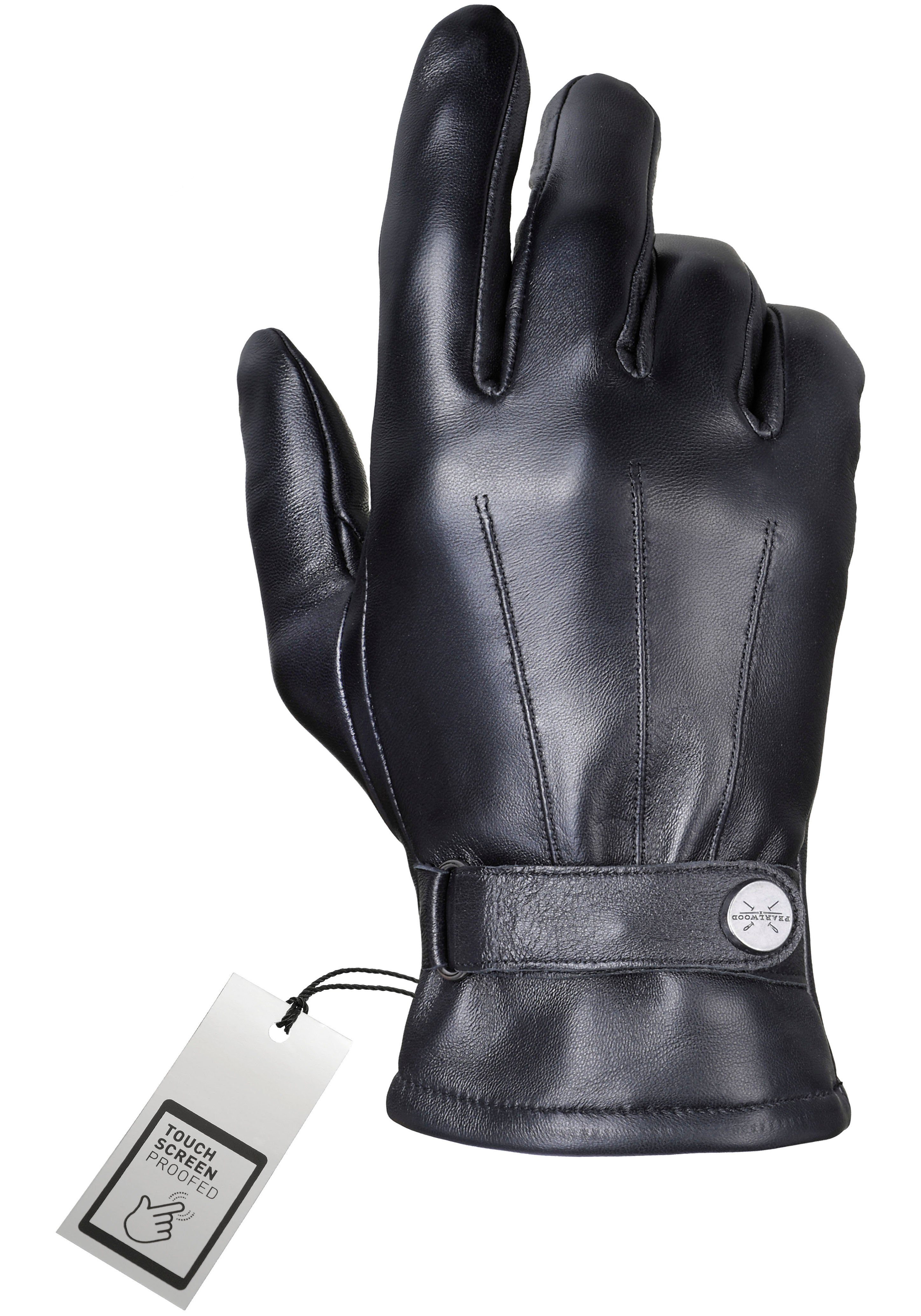PEARLWOOD Leren handschoenen Porter Ademend, temperatuurregulerend, wind- en waterafstotend