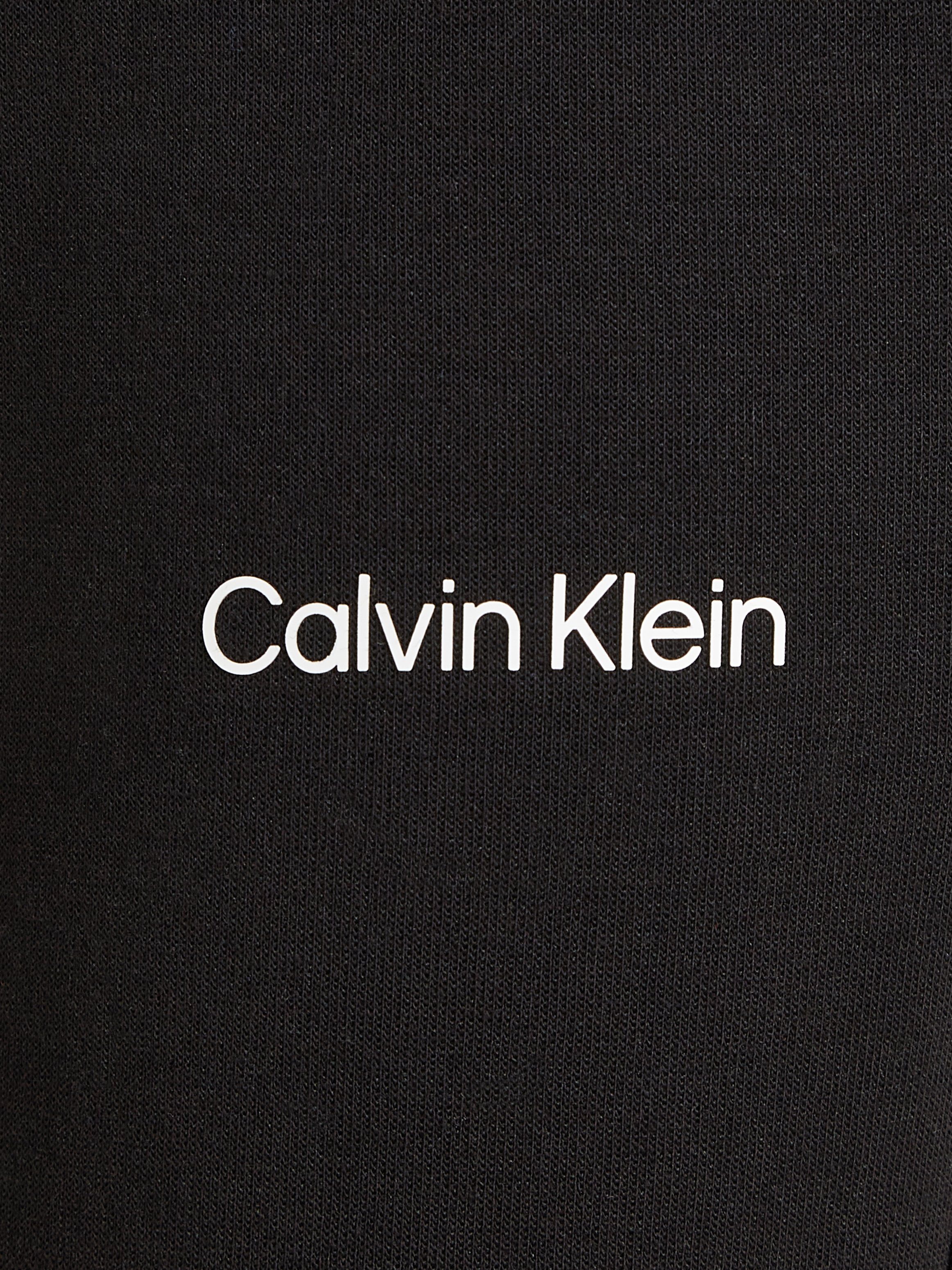 Calvin Klein Sweatbroek MICRO LOGO JOGGER met contrasterende zoom aan de broekspijp