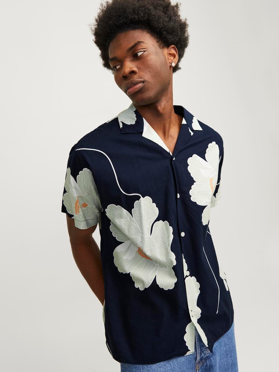 Jack & Jones Hawaï-overhemd JPRBLAPALMA RESORT SHIRT S S SN
