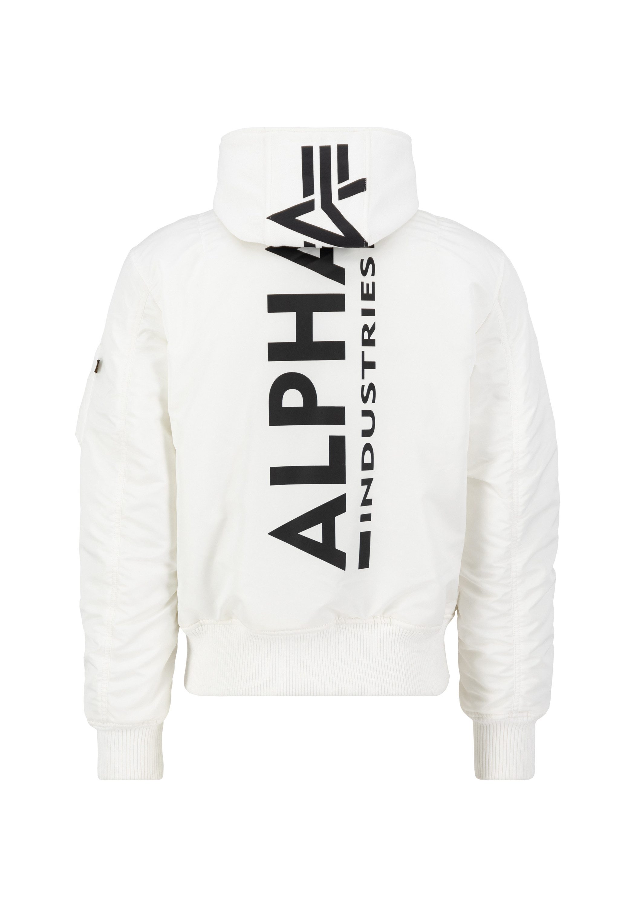 Alpha Industries Bomberjack Alpha Industries Men - Bomber Jackets MA-1 Zip Hood Back Print