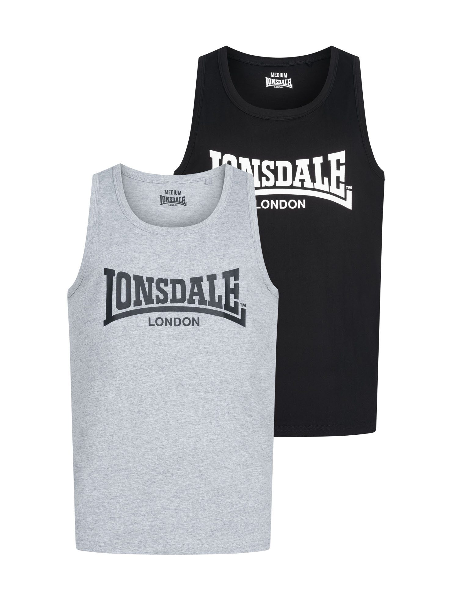 Lonsdale Tanktop heren tanktops maat M zwart