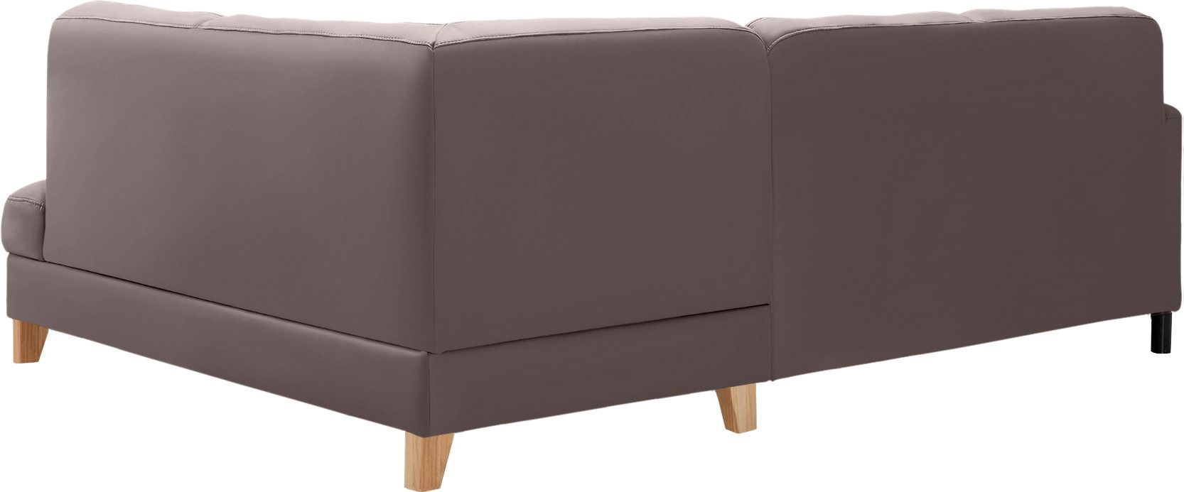 exxpo - sofa fashion Hoekbank Elio, compact en comfortabel, handig, tijdloos design, L-vorm