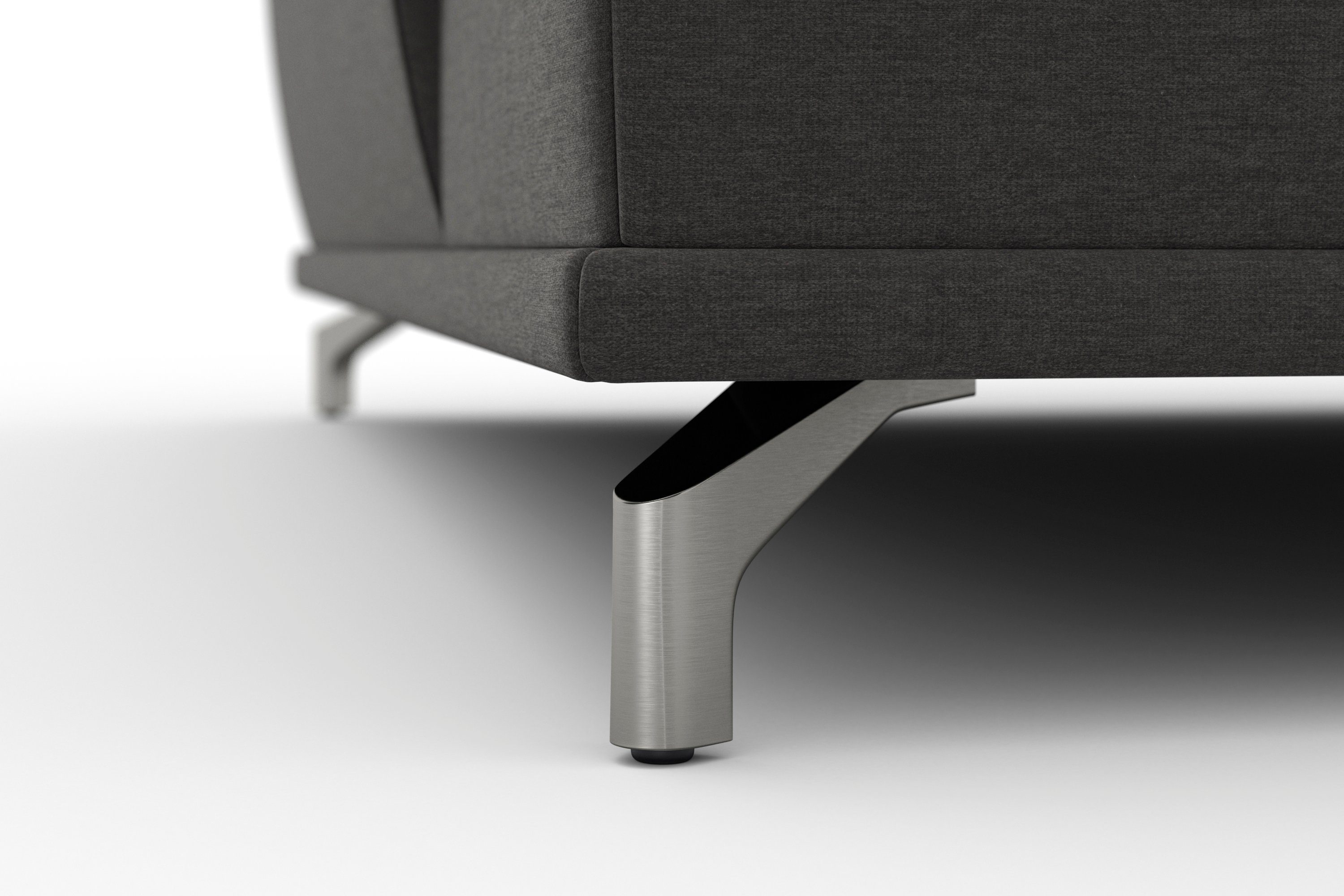 sit&more Zithoek Cabrio U-vorm, met zitdiepteverstelling, arm- en hoofdsteunverstelling
