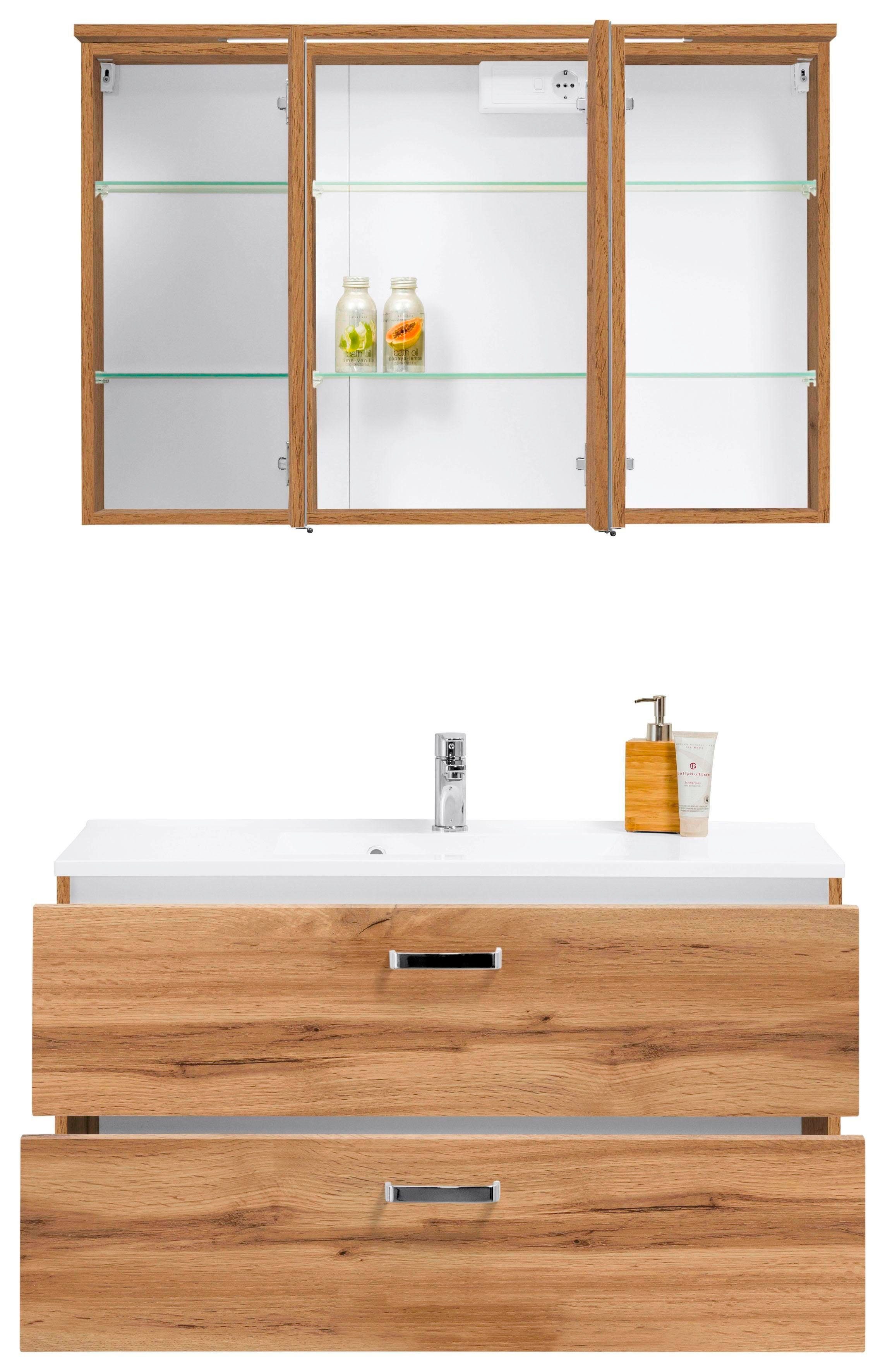 welltime Badkamerserie Ravenna met soft-close functie (2-delig)