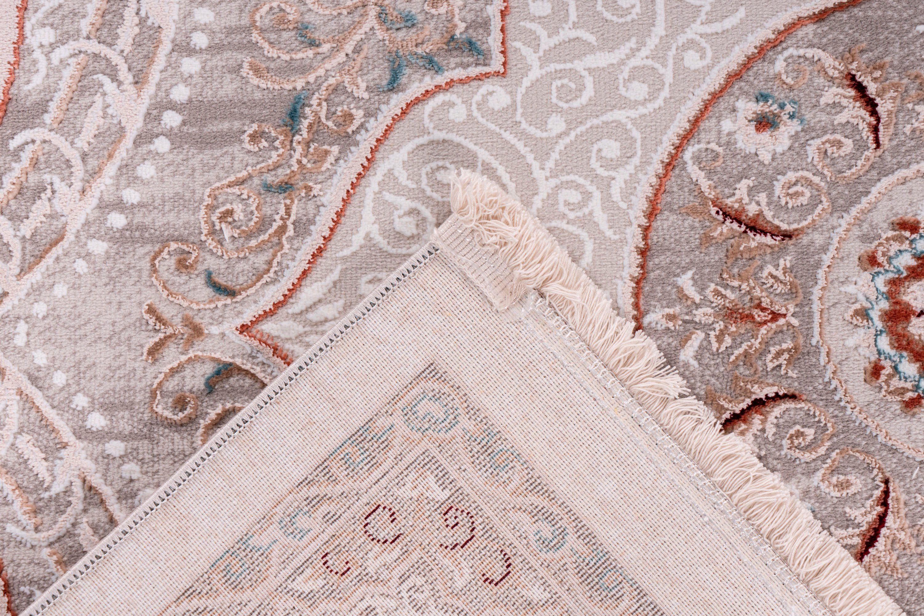 calo-deluxe Vloerkleed Miran 825 Vintage-design, met franje, woonkamer