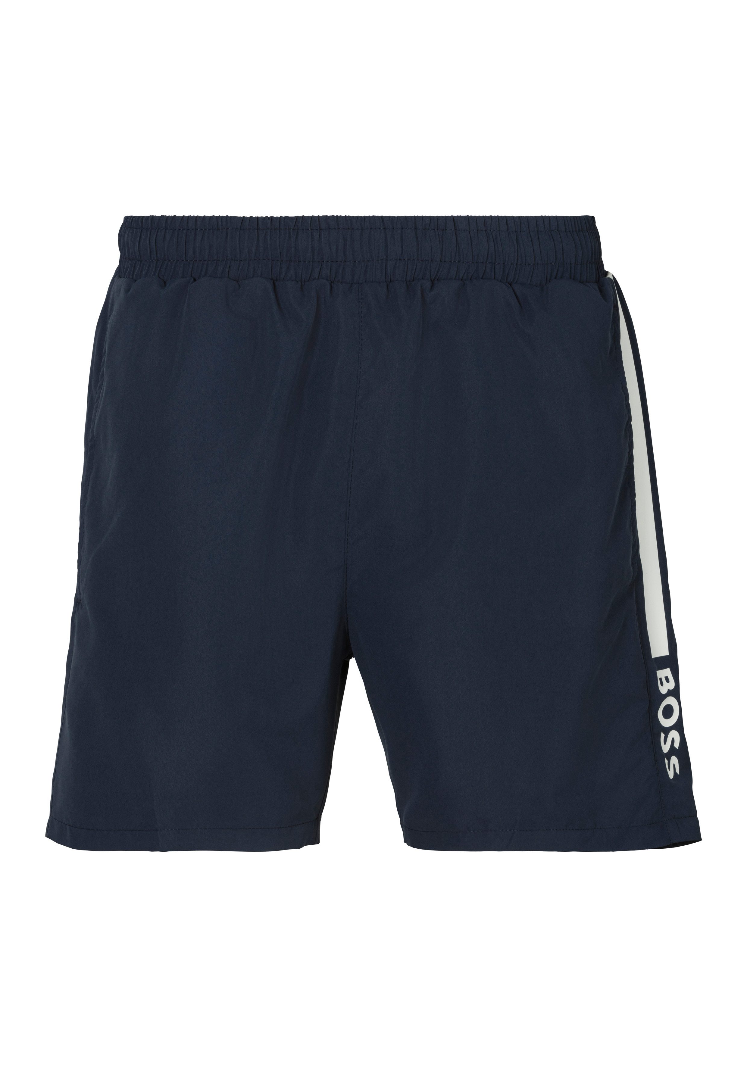 BOSS zwemshort Dolphin donkerblauw