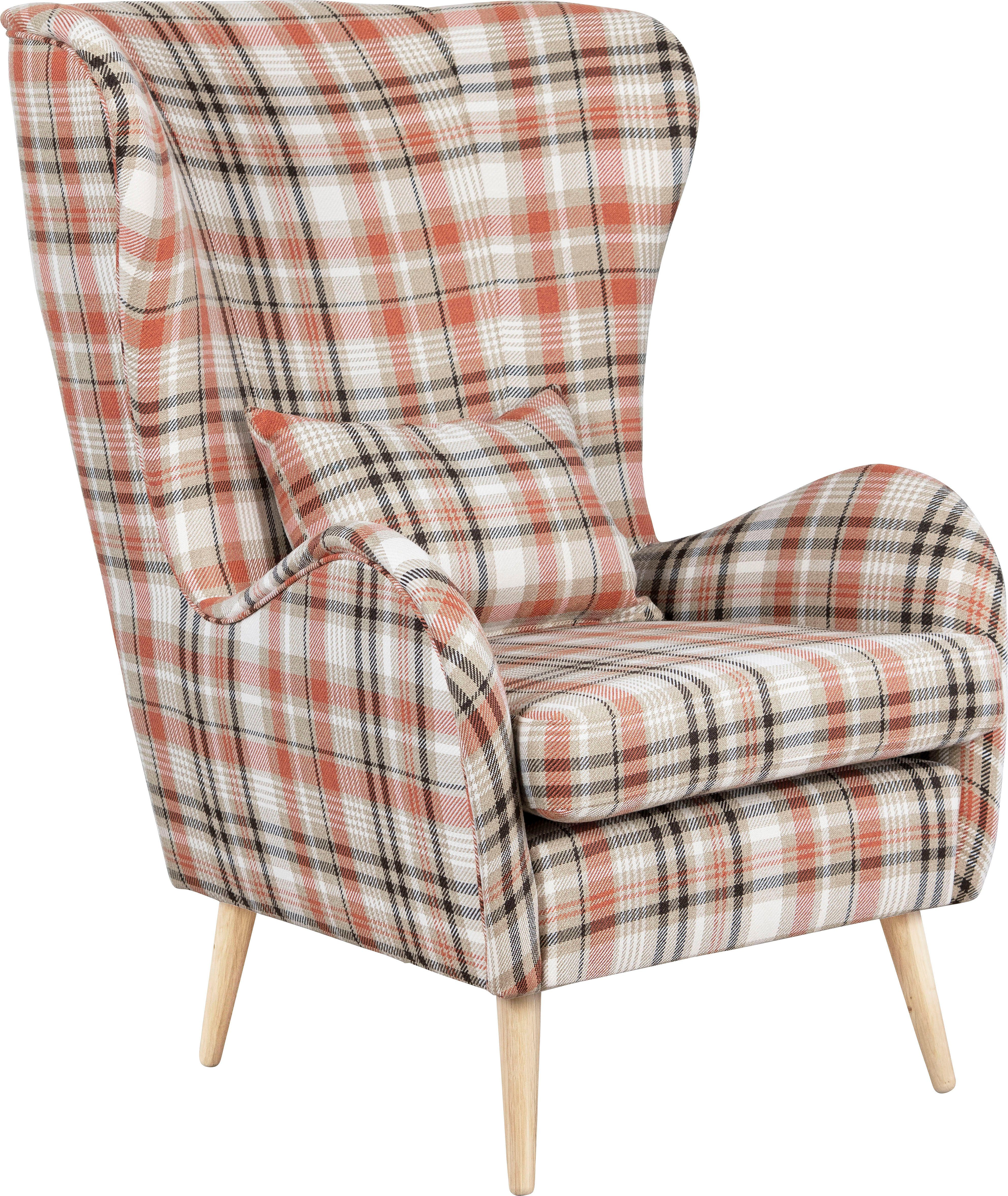 Guido Maria Kretschmer Home&Living Fauteuil Charles oorfauteuil groot en gezellig in een modern design