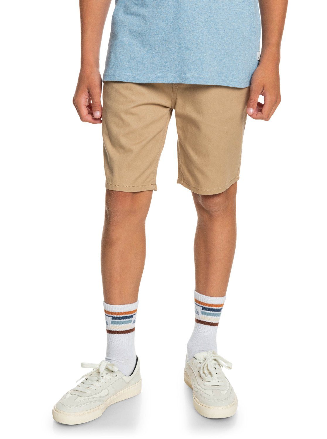Quiksilver Chino-short Everyday jongens bermuda broeken maat 16(165-172cm) bruin