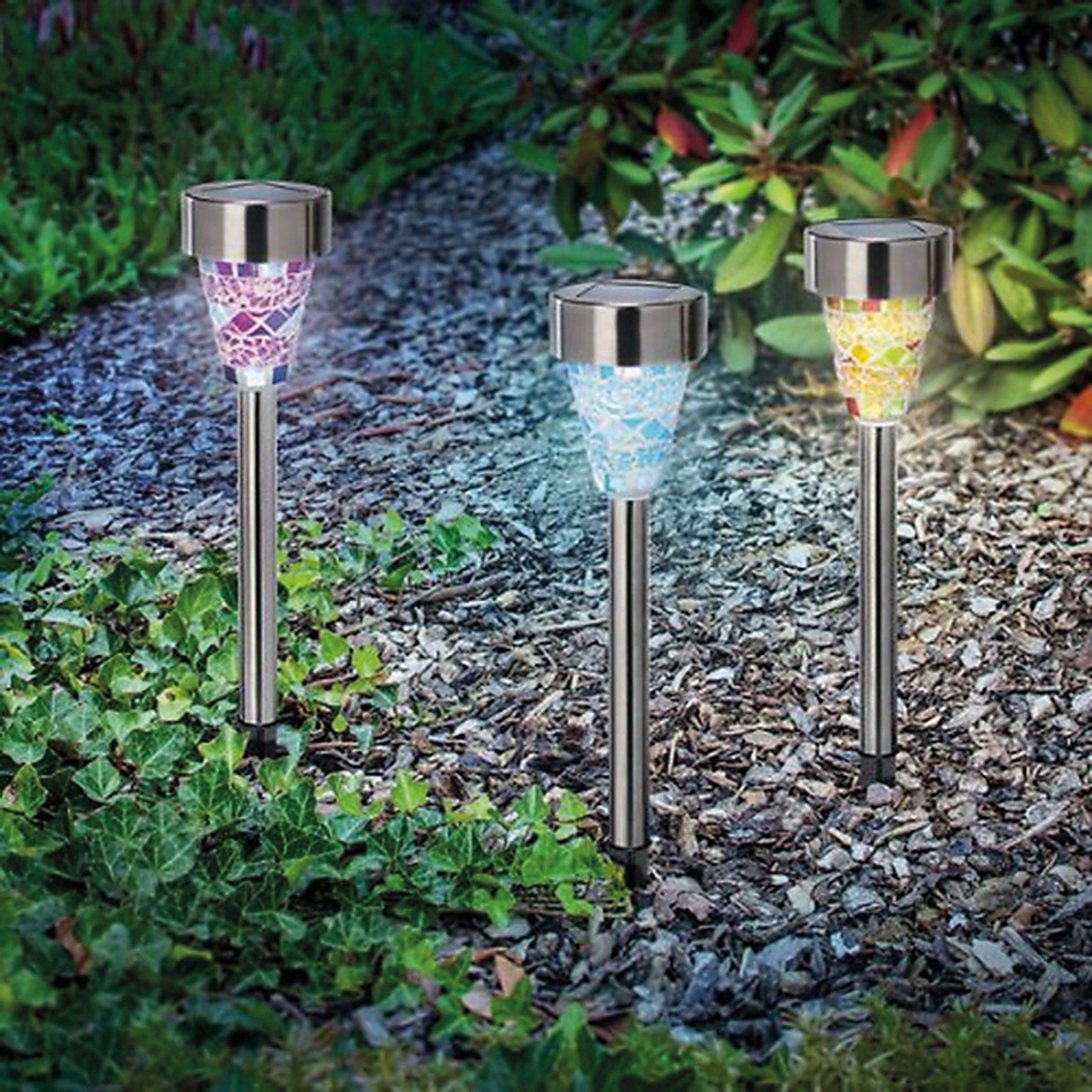 Think@Pets Tuinlamp Mozaïek Set, set van 3