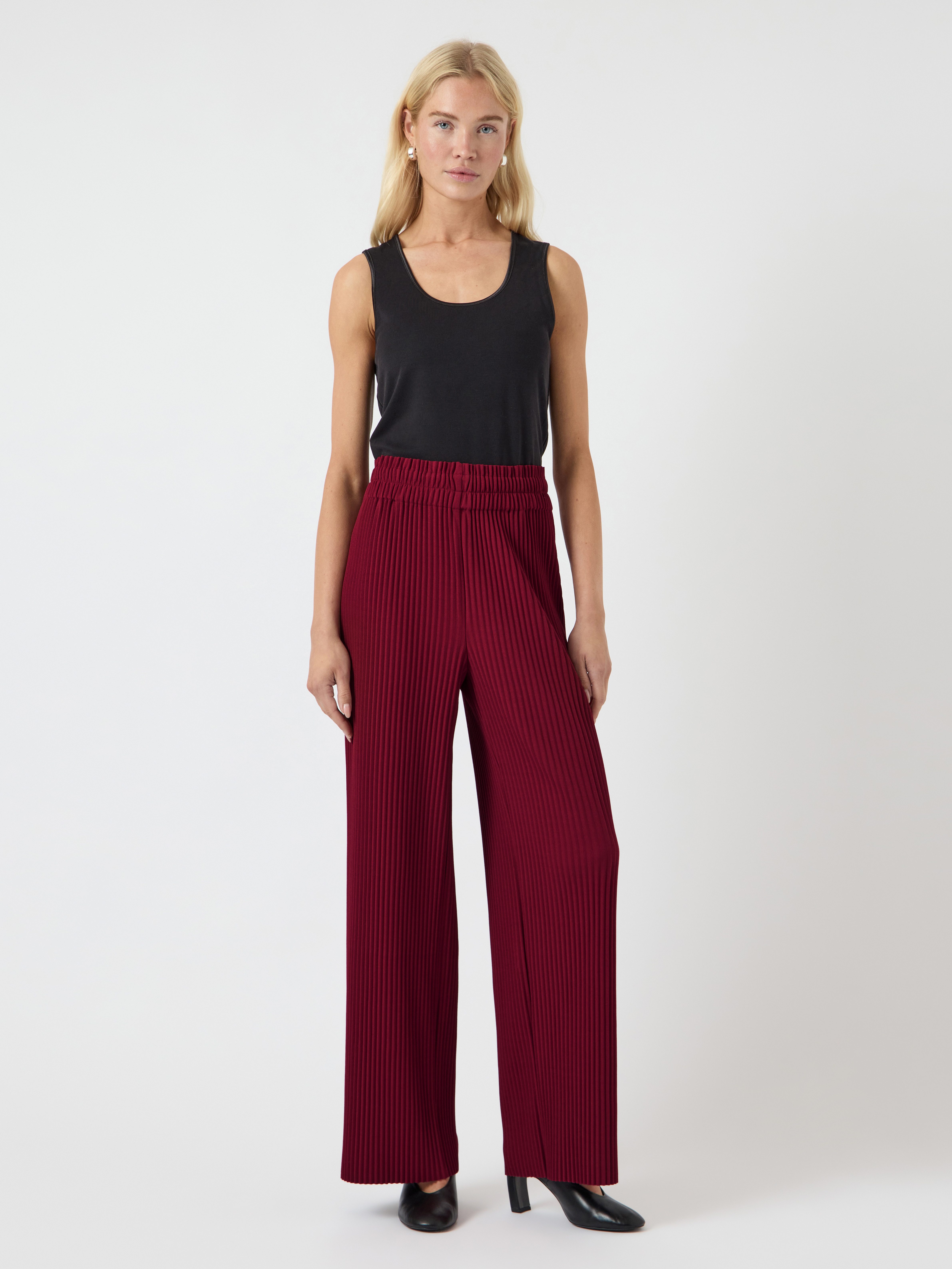 Y.A.S Comfortbroek YASALISA HW PANT S. NOOS