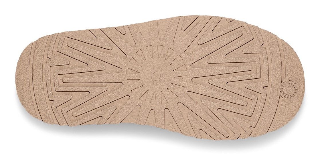 UGG Pantoffels K TAZZ plateau clog, mule, pantoffel met sierbies