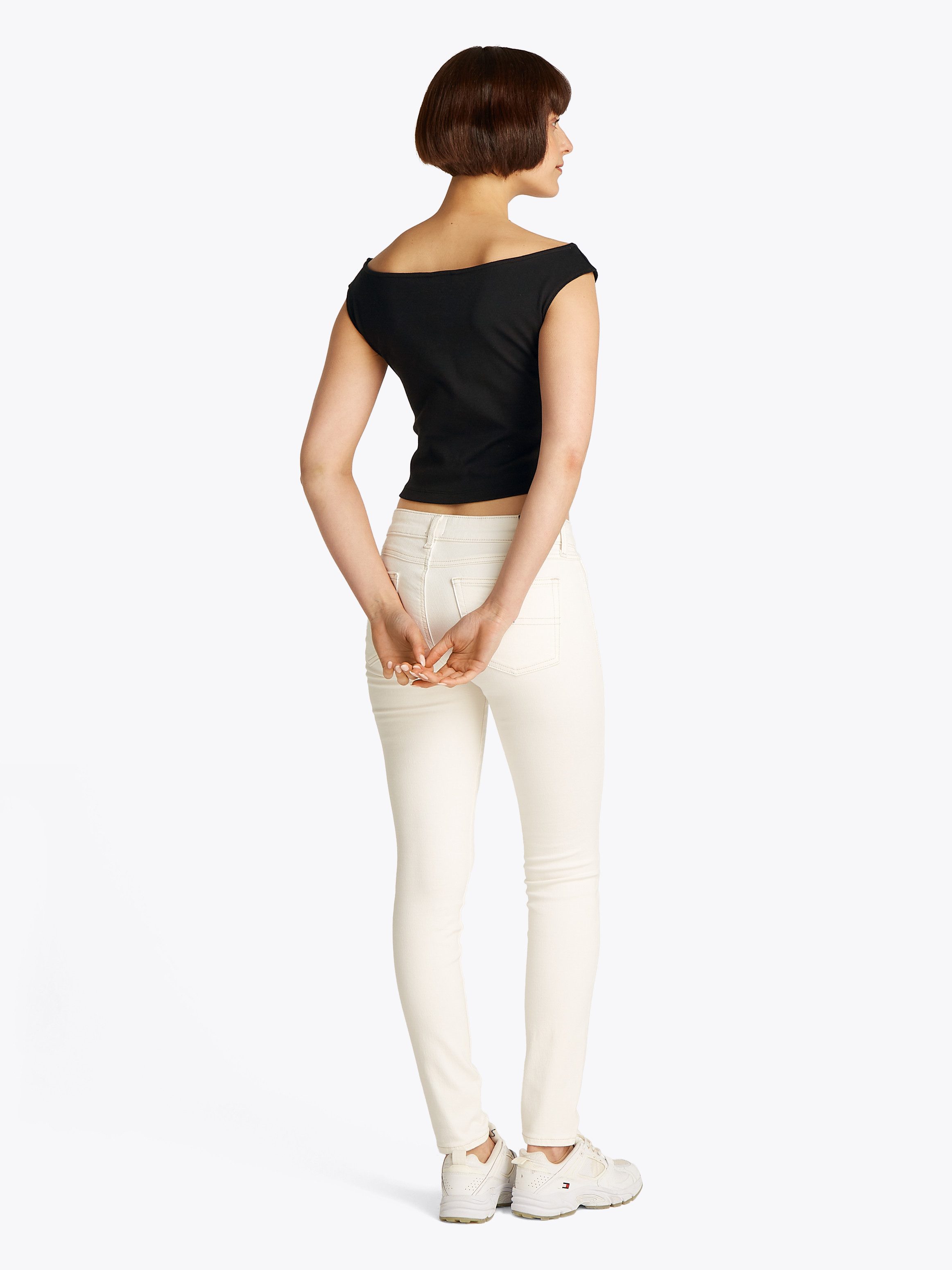TOMMY JEANS Tanktop TJW BOAT NECK TOP SS EXT