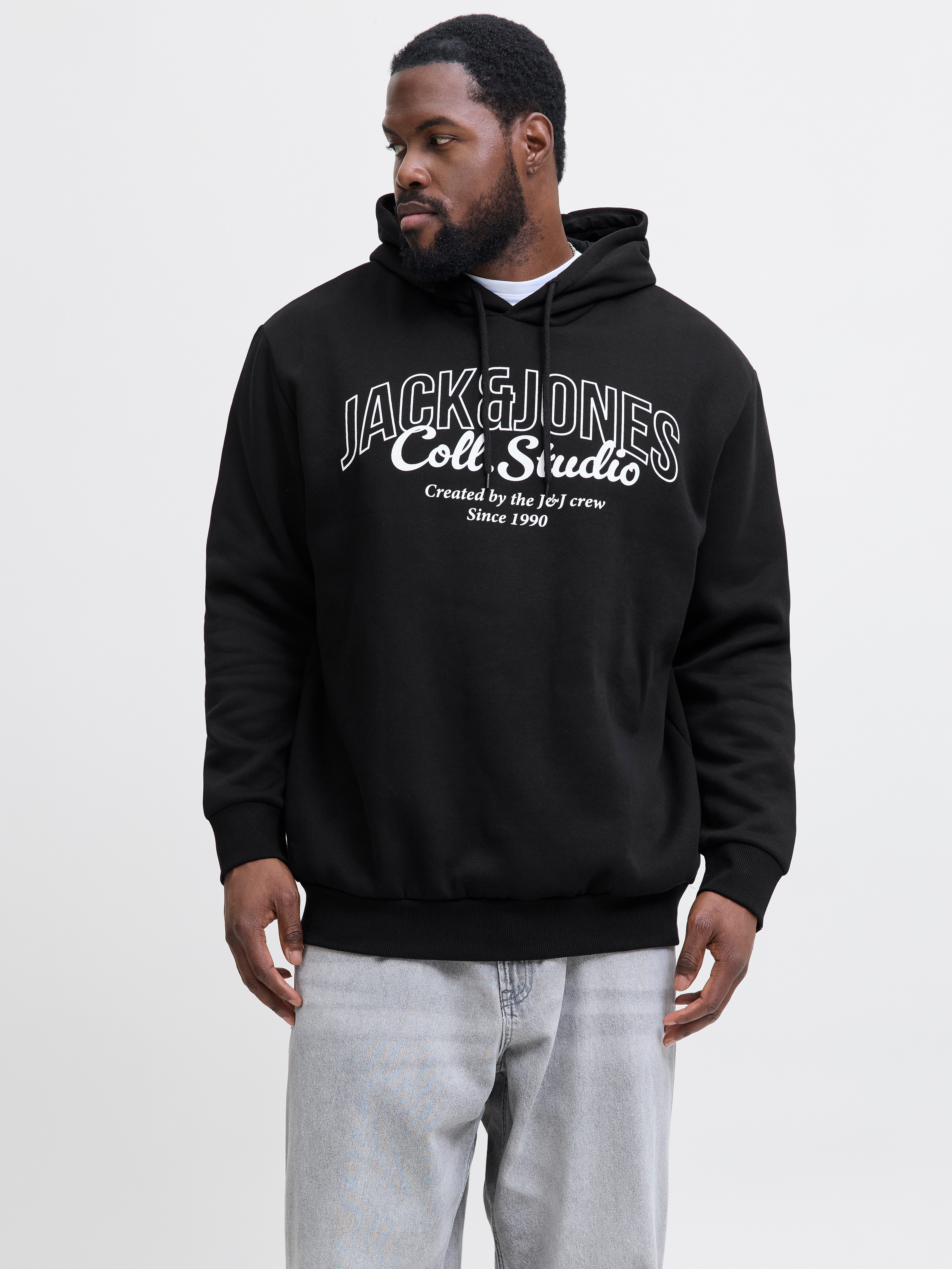 Jack & Jones PlusSize Hoodie JJMAKOTO SWEAT HOOD PLS