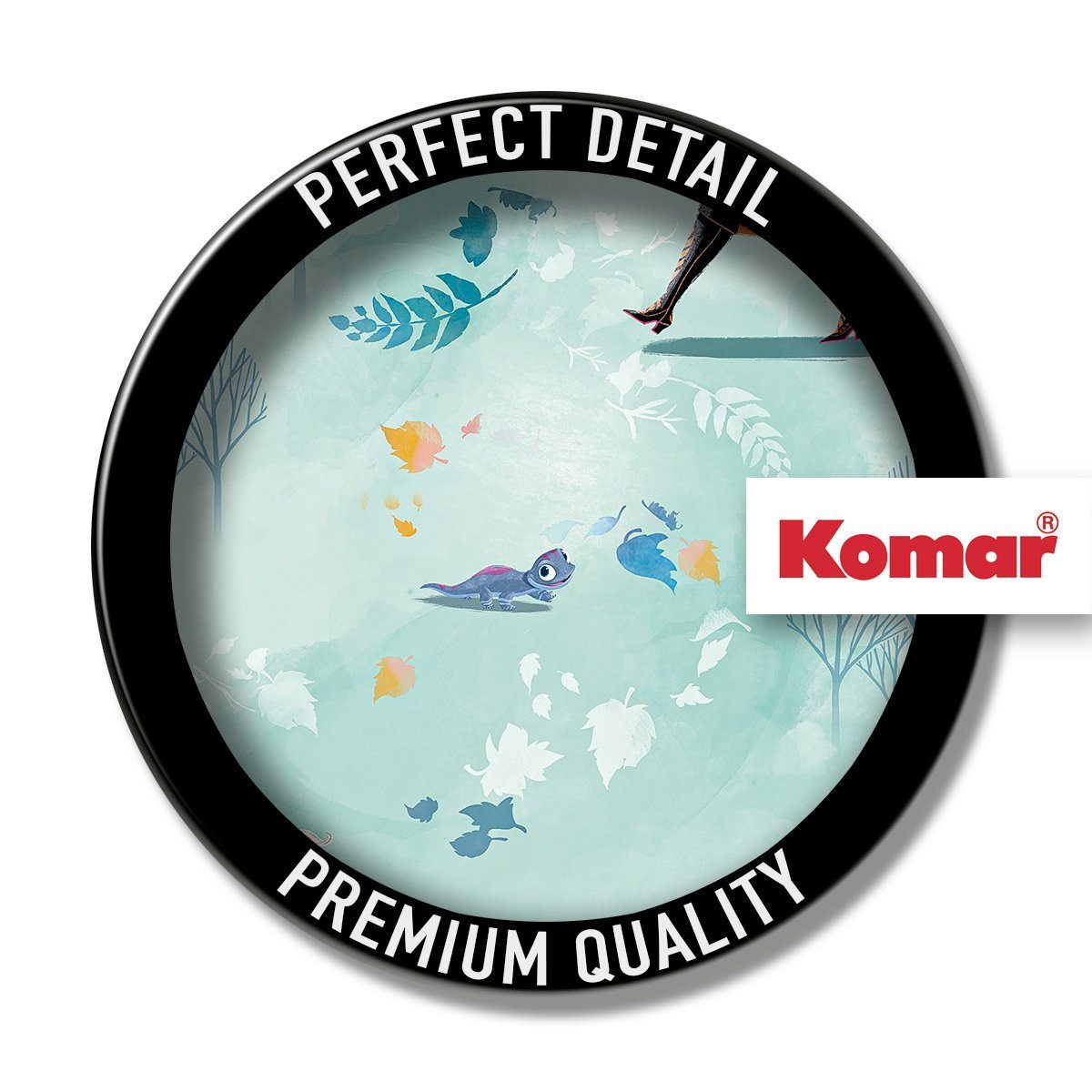 Komar Fotobehang Rapport behang - Frozen Fresh Breeze - Afmeting 53 x 1005 cm (1 stuk)