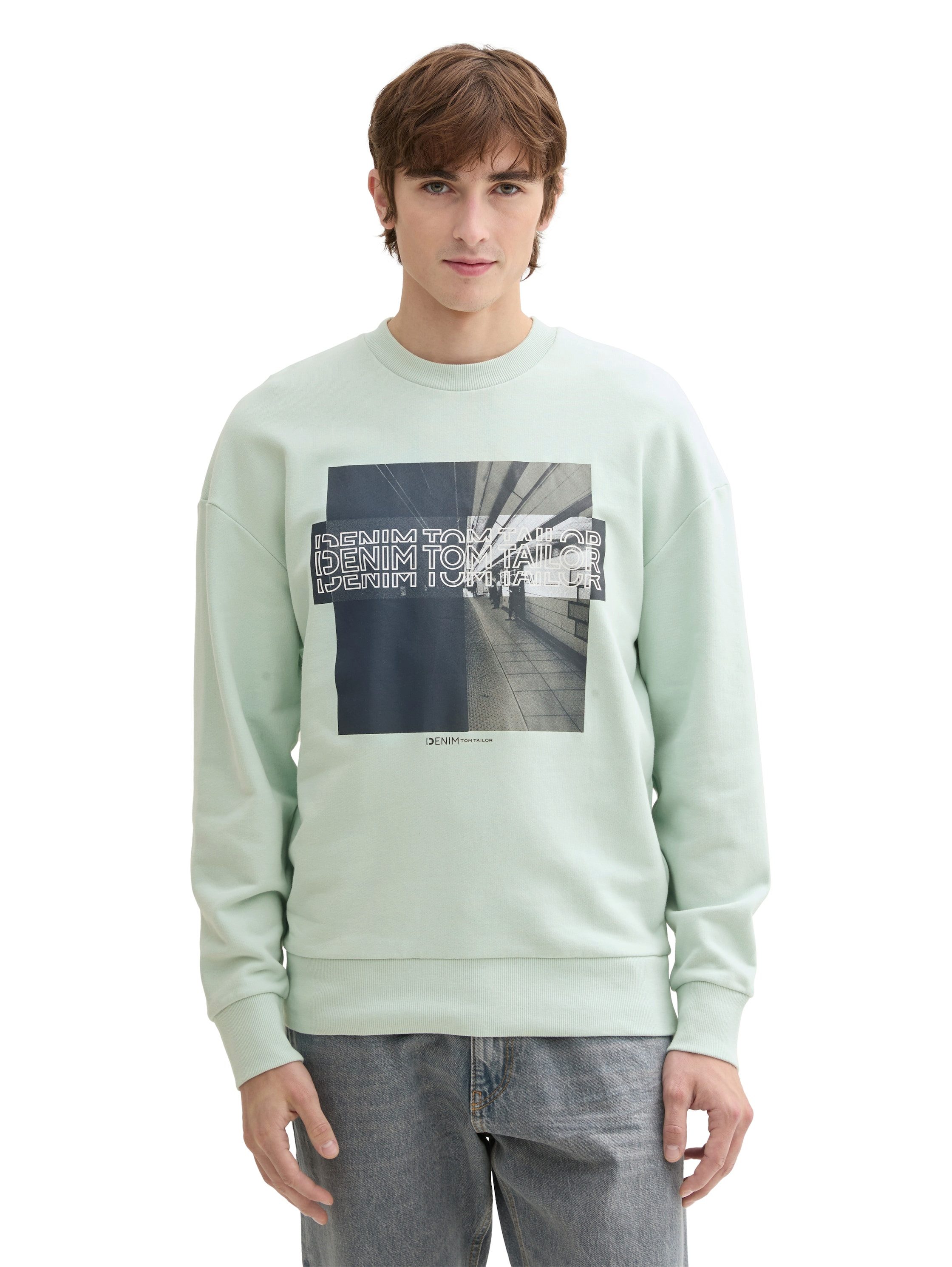 Tom Tailor Denim Sweatshirt met frontprint