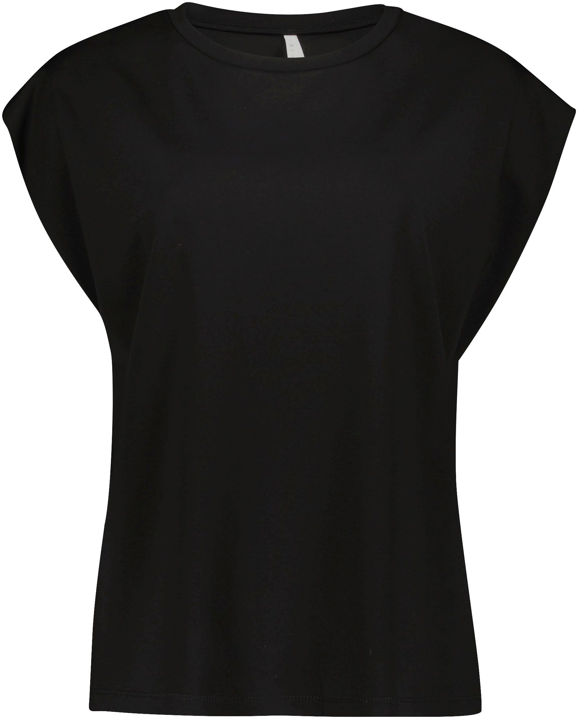 IMPERIAL T-shirt Mouwloos "Punto Milano" shirt met omgeslagen armsgaten
