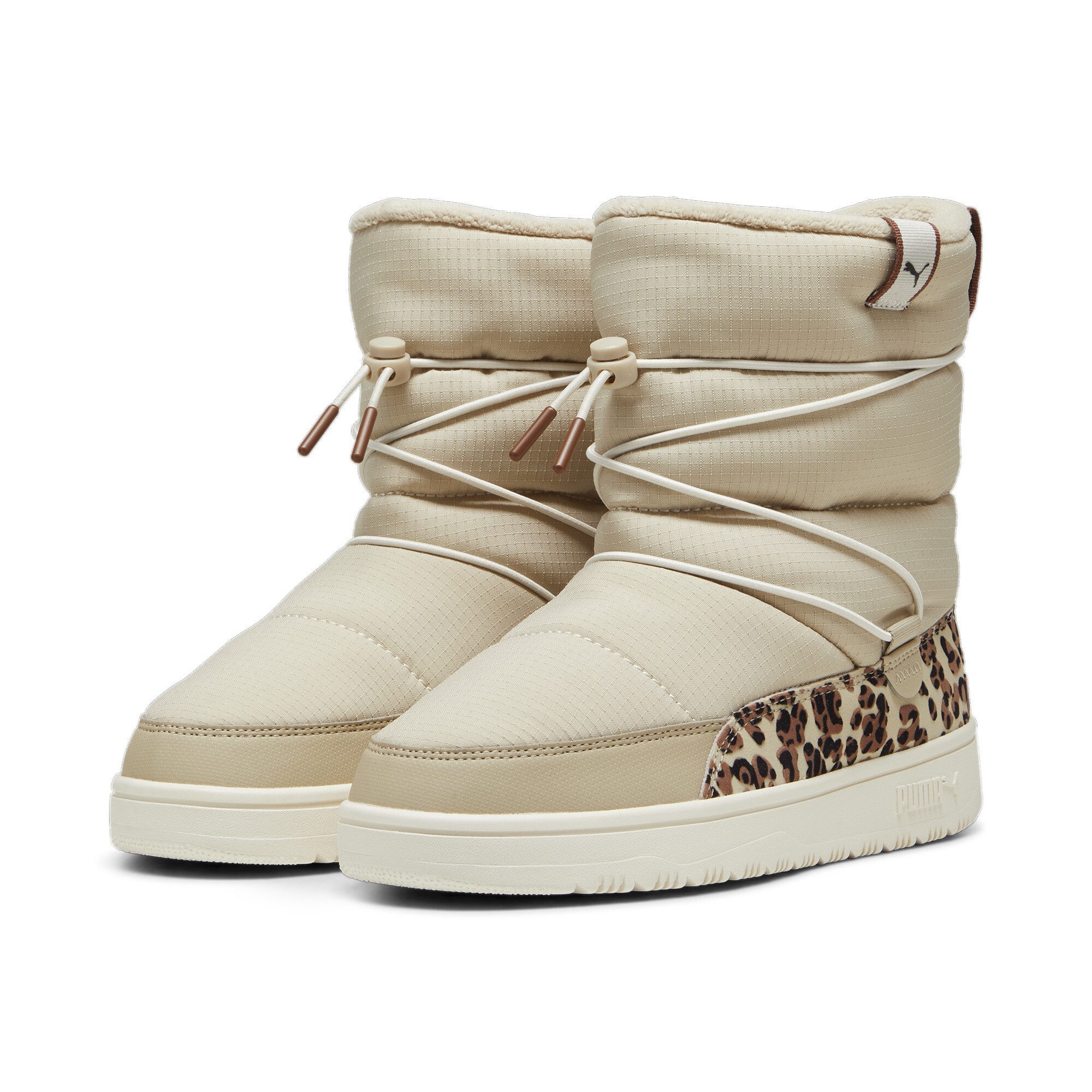PUMA Winterlaarzen SNOWBAE WNS ANIMAL Snowboots, winterlaarzen, winterschoenen dames dames maat 41 EU bruin