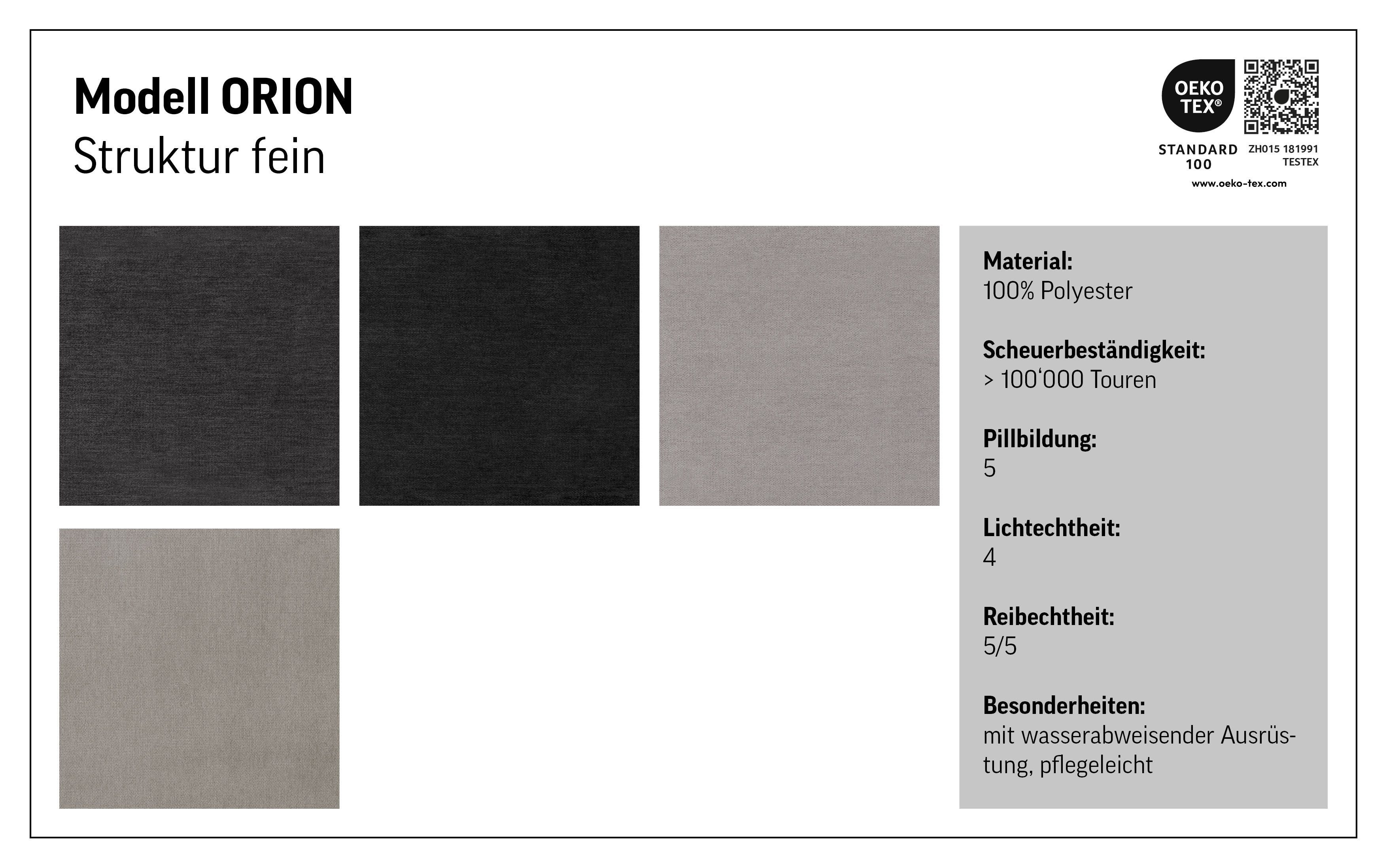 COTTA Hocker ORION gezellige poef in modern ontwerp