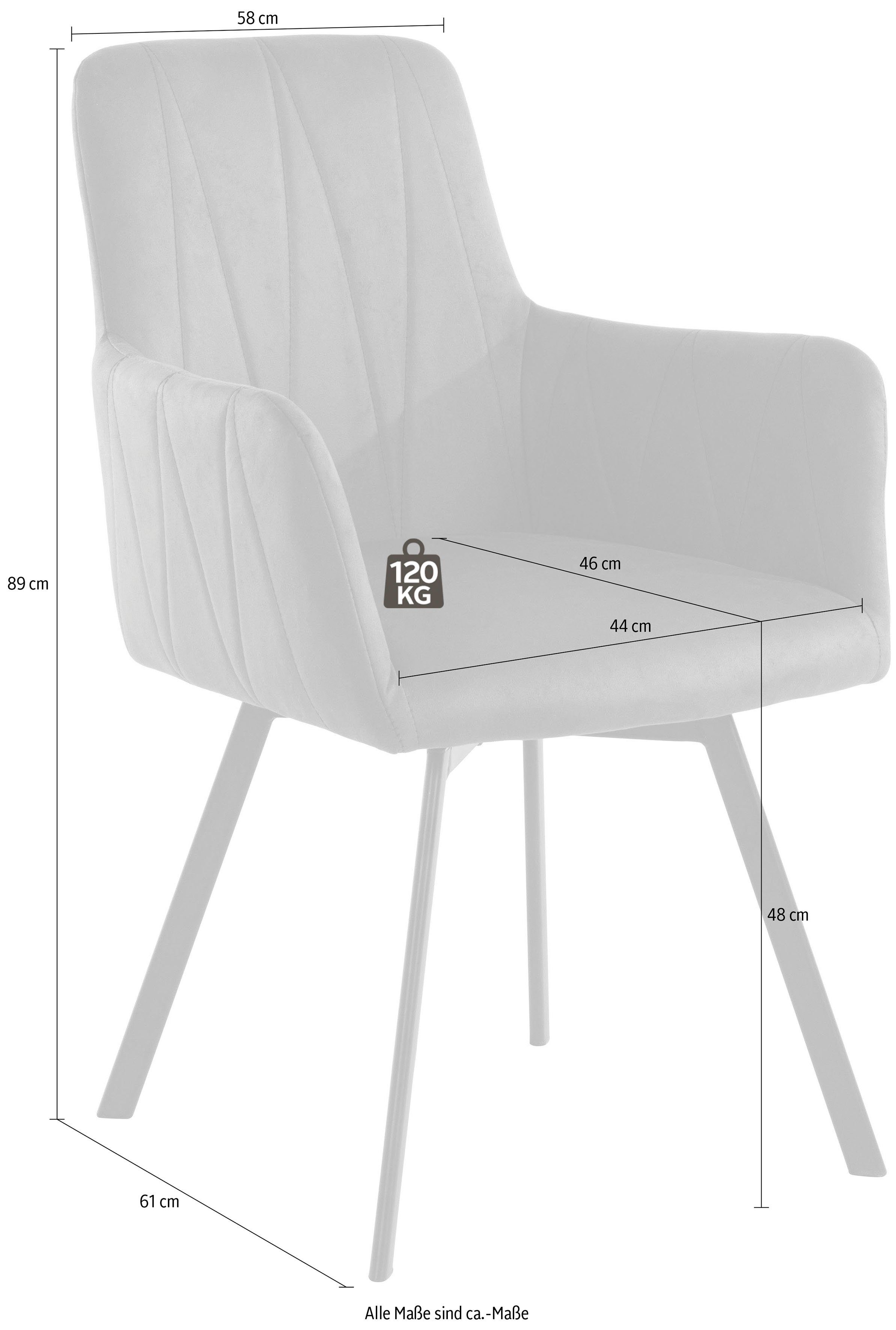 HELA Eetkamerstoel Draaistoel (set)