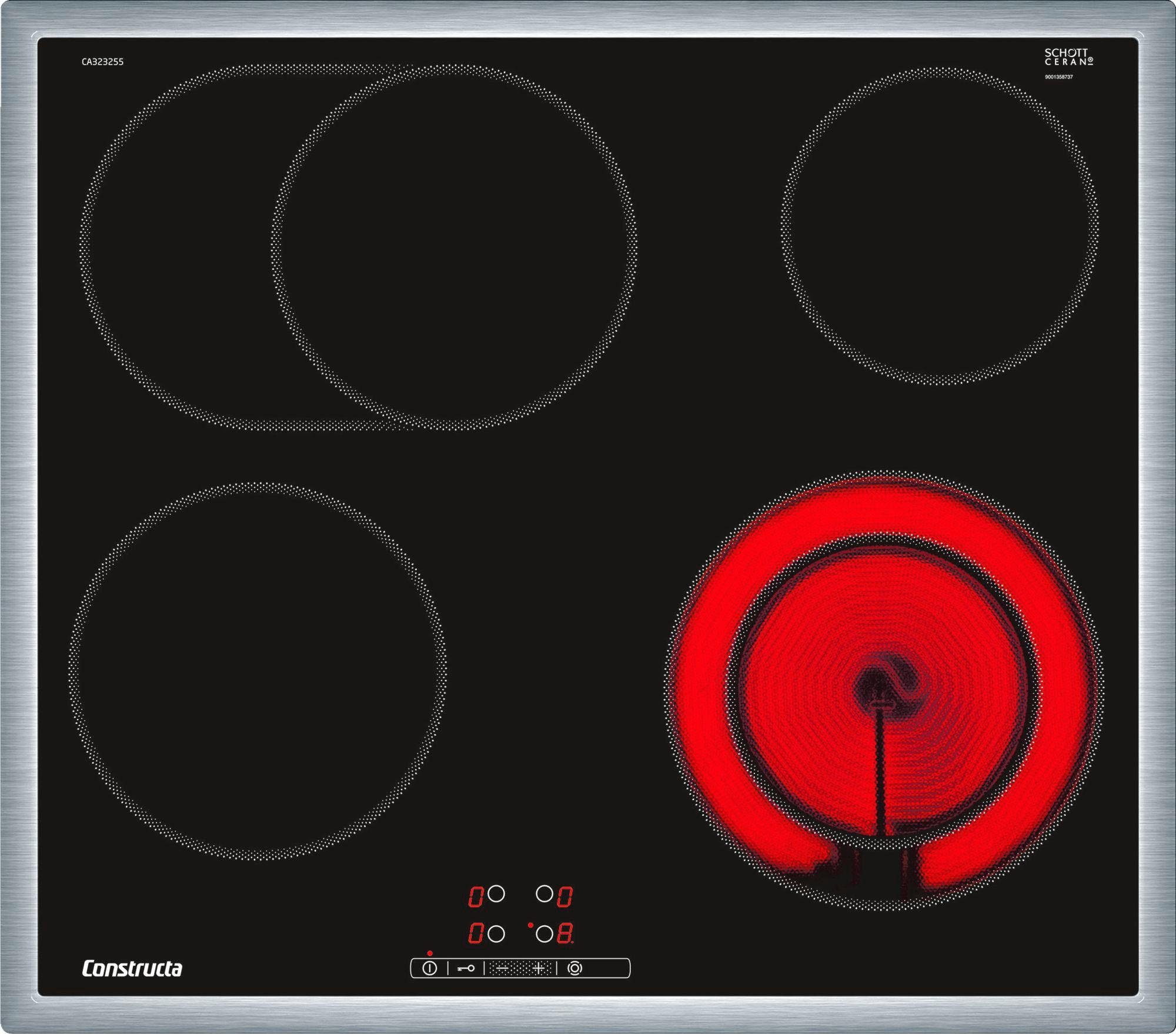 Constructa Elektrische kookplaat van SCHOTT CERAN® CA323255