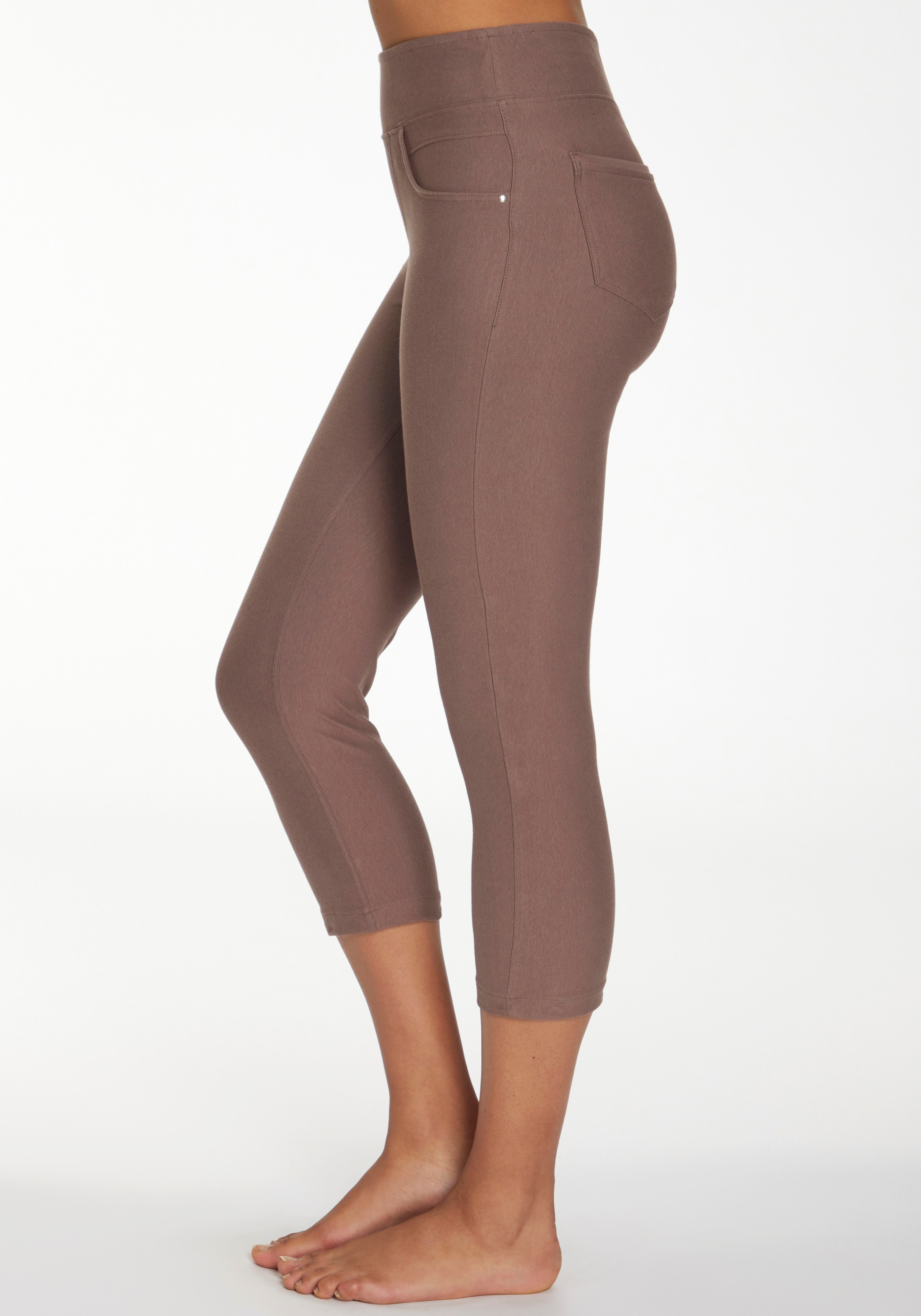 H.I.S Capribroek in slip-on broekstijl