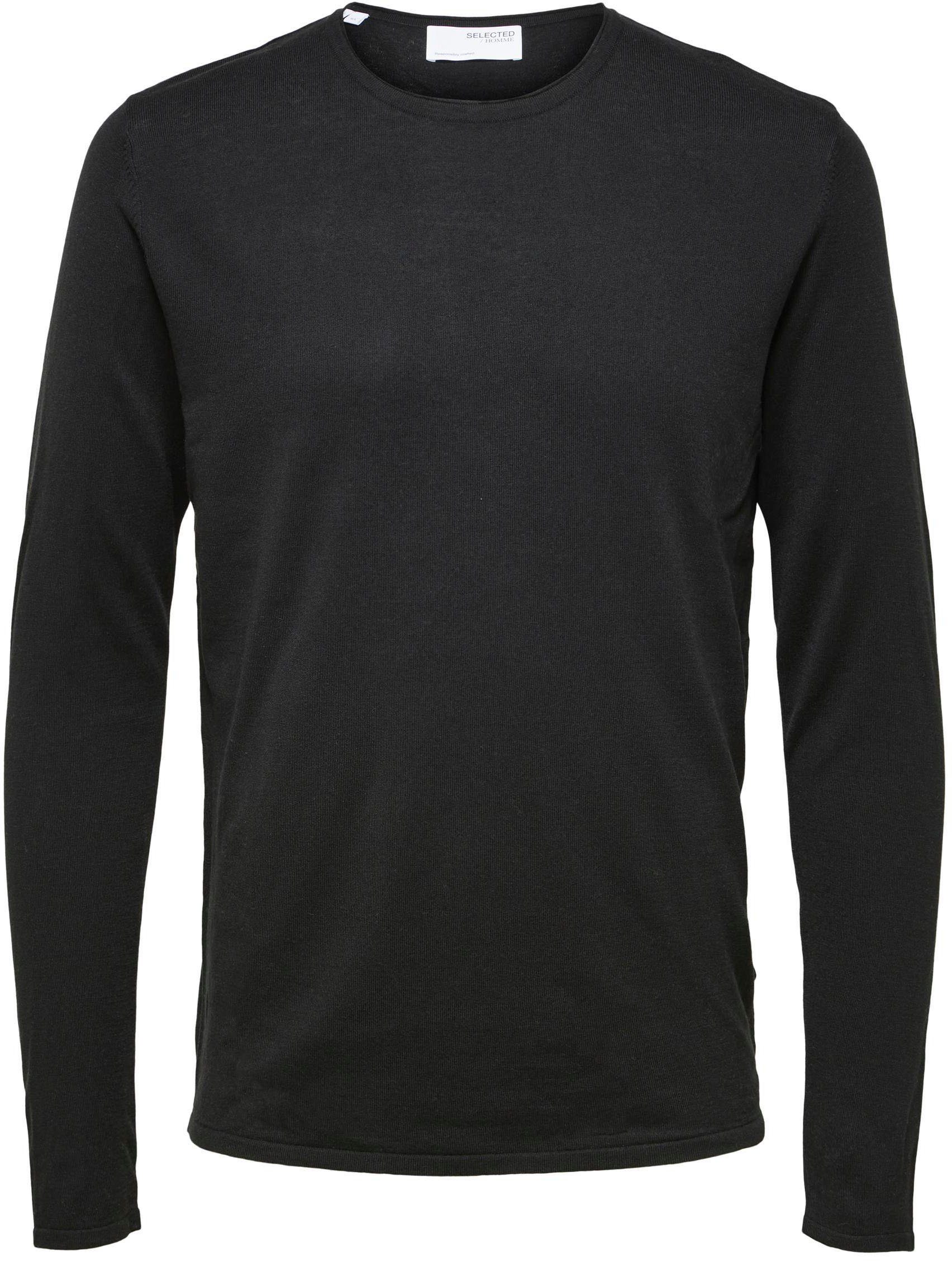 SELECTED HOMME Trui met ronde hals ROME KNIT