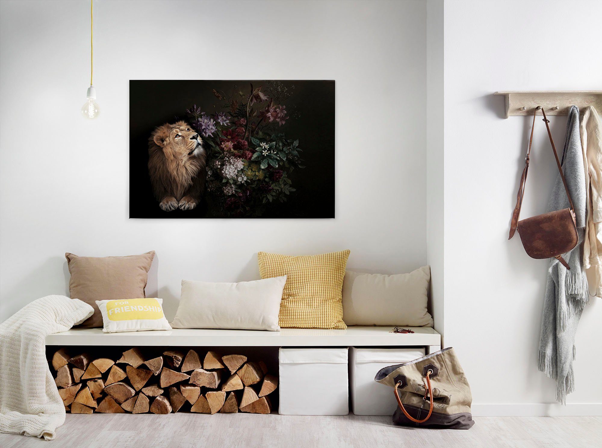 A.S. Création Artprint op linnen Wildlife