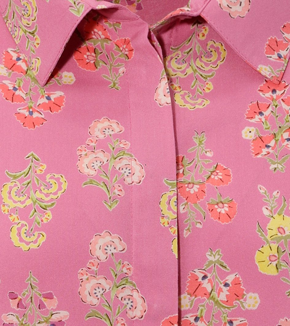 Aniston CASUAL Overhemdblouse met kunstzinnige, kleurharmonieuze bloemenprint - nieuwe collectie
