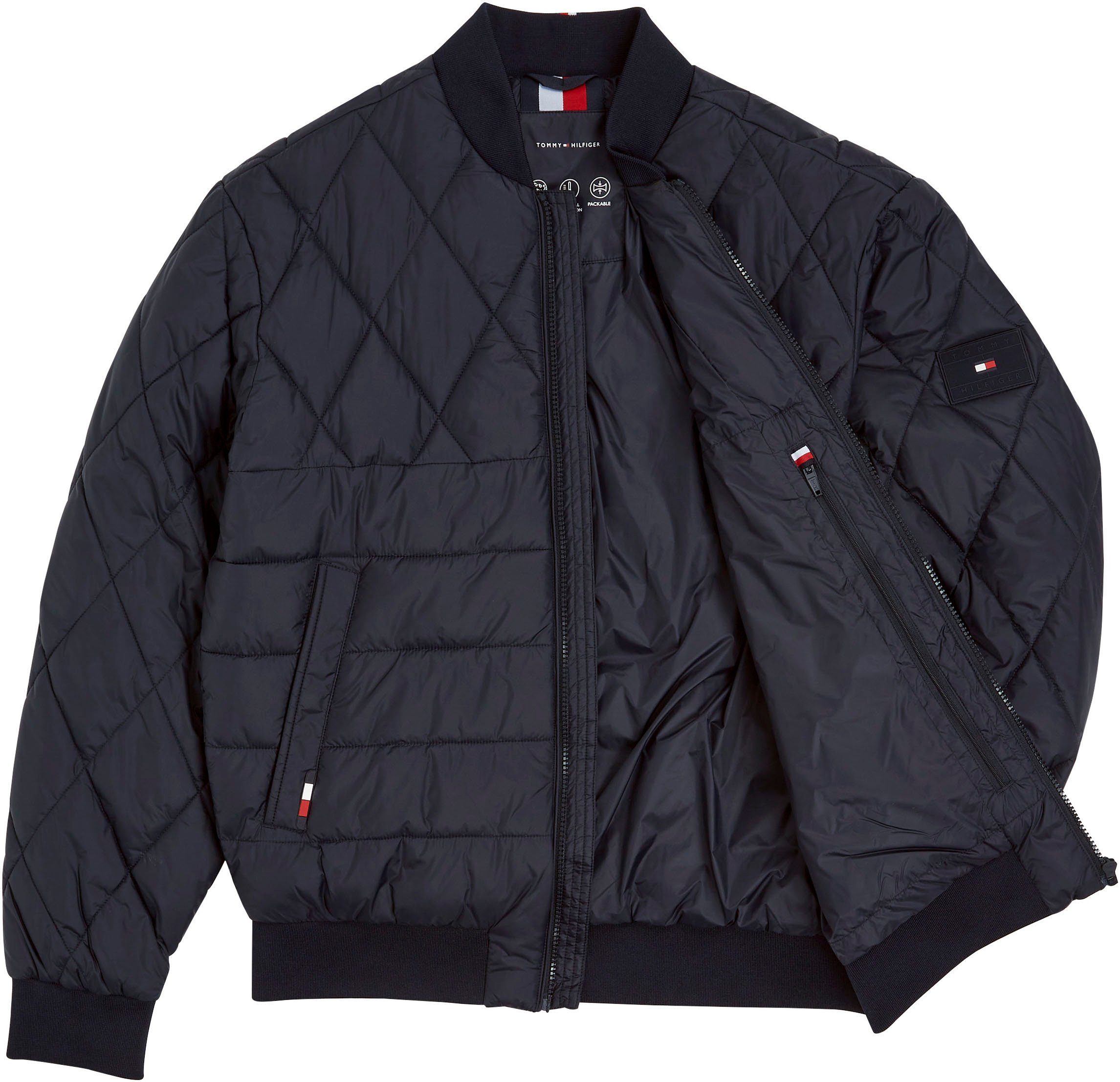 Tommy Hilfiger Gewatteerde jas PACKABLE RECYCLED BOMBER