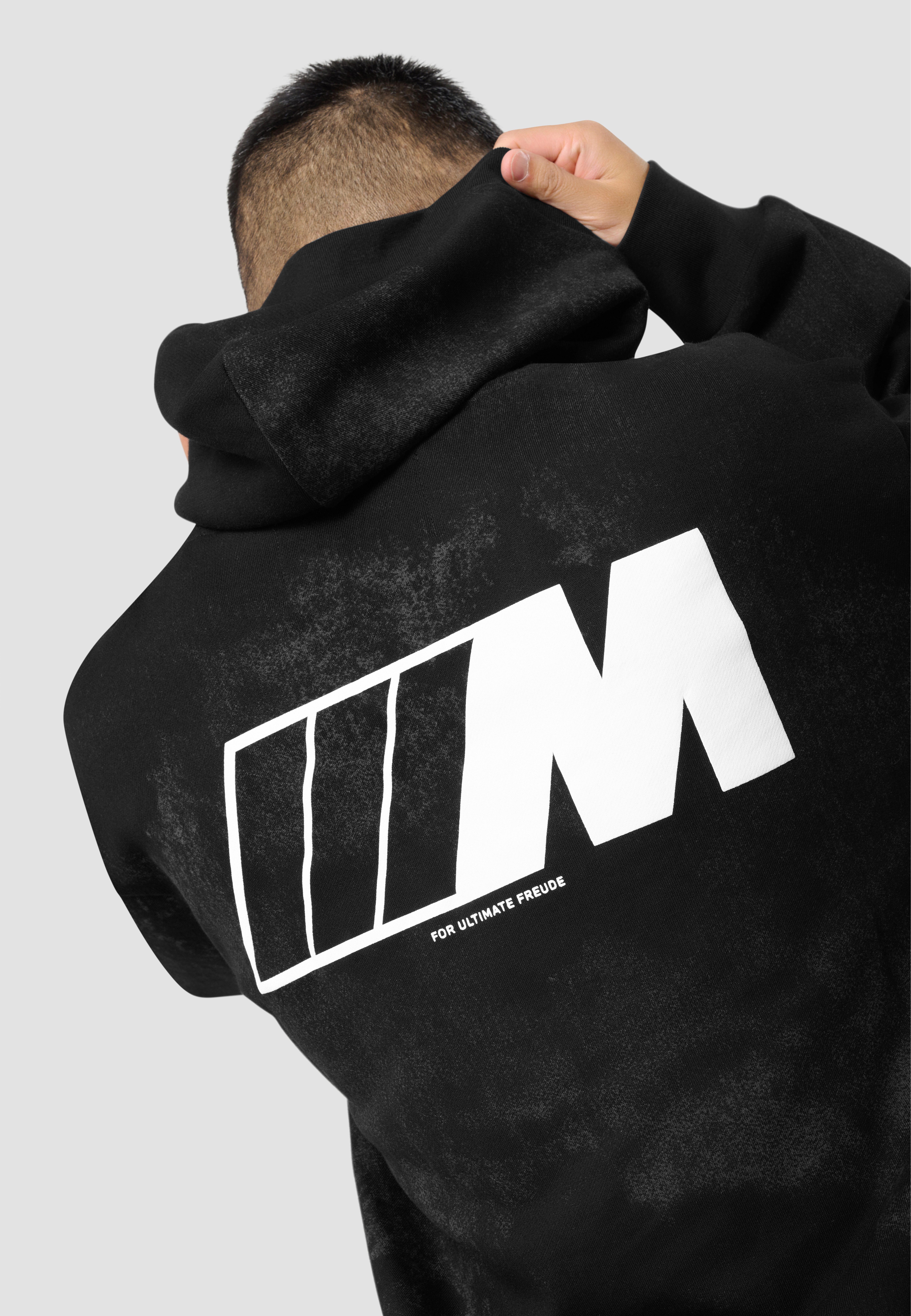 BMW Hoodie met geperst bmw m-logo op de borst