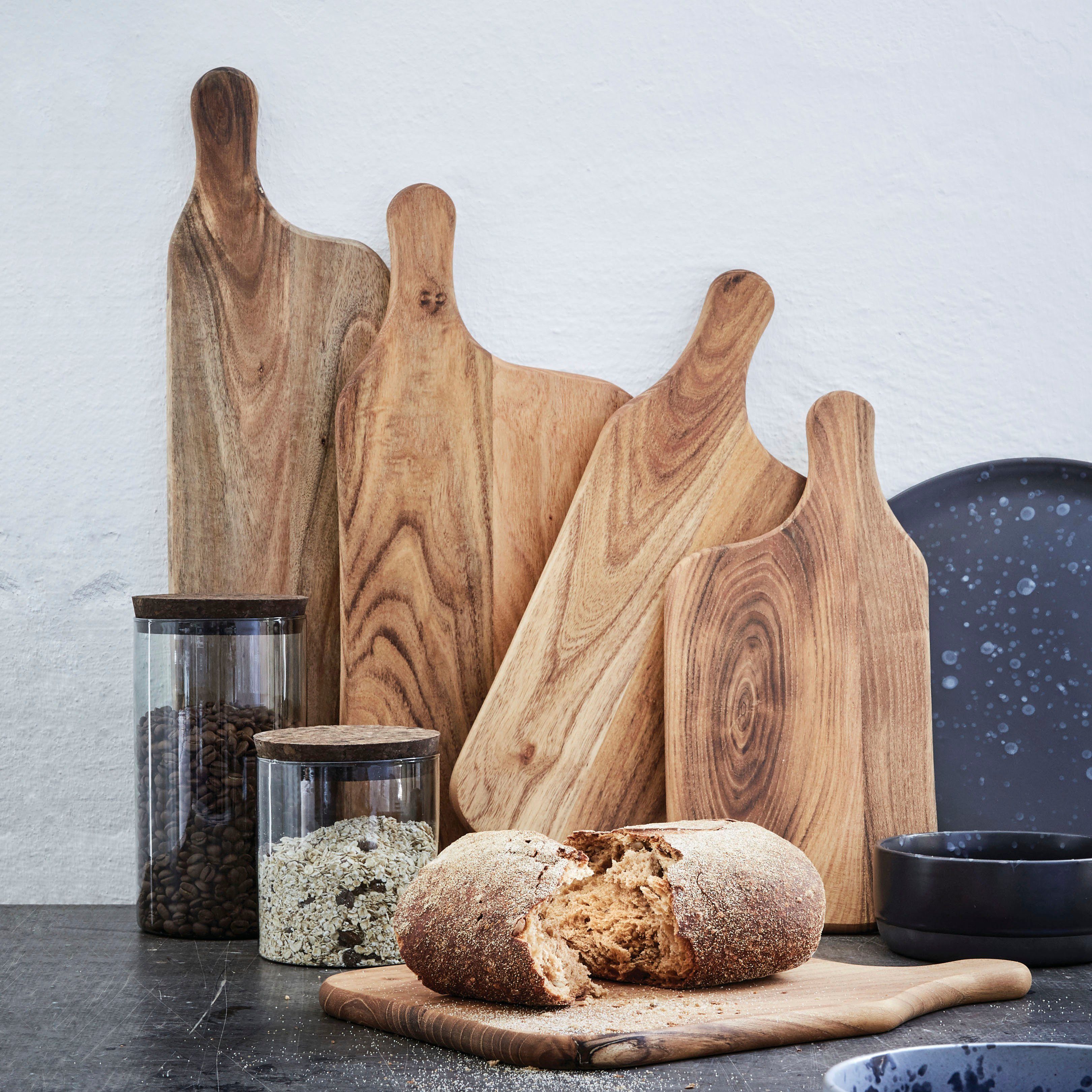 aida RAW Snijplank RAW Teak organisch, elk stuk is uniek