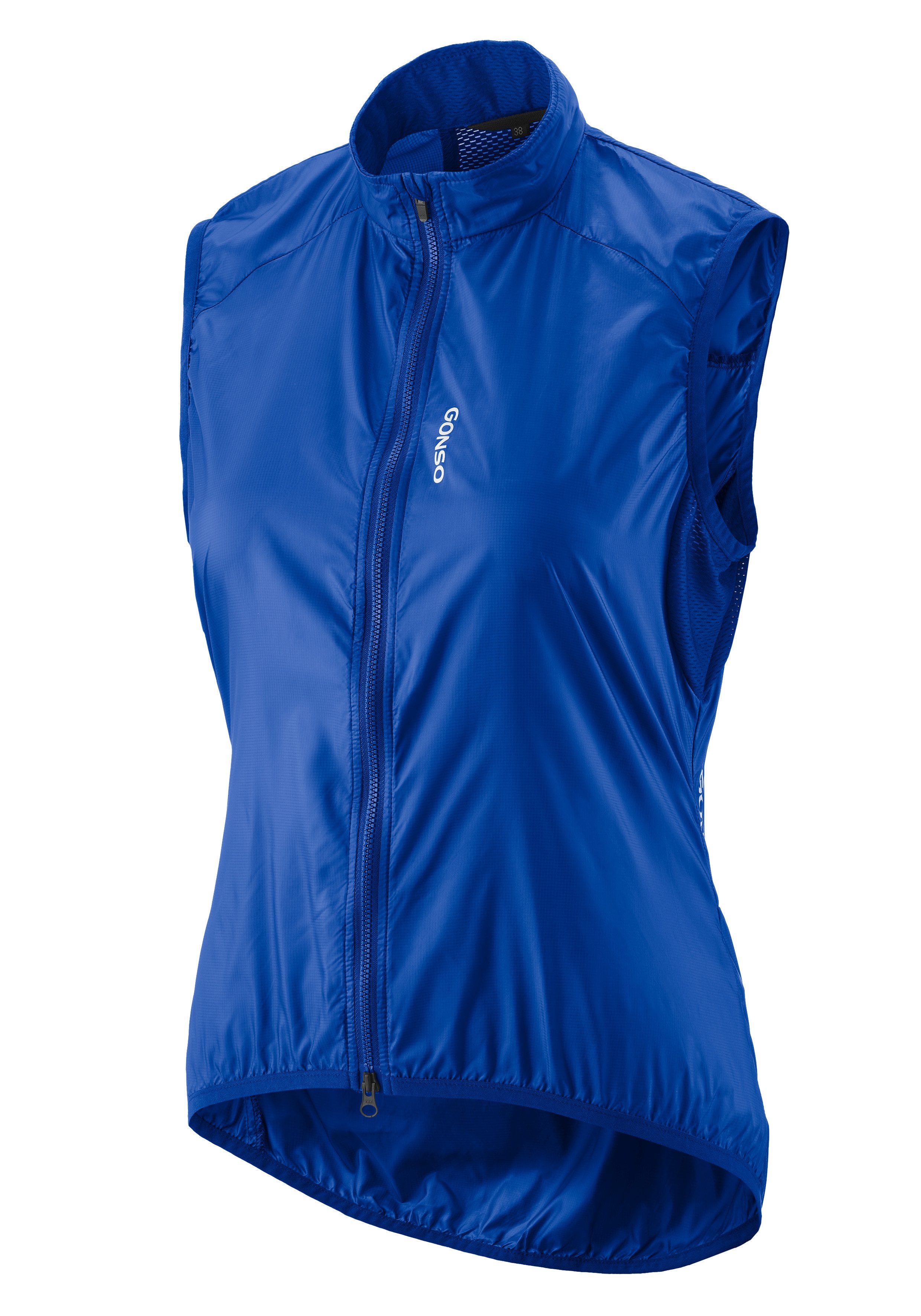 Gonso Functionele bodywarmer Road Vest Wind W Dames vest, ademend fietsvest, lichte windvest, tight fit