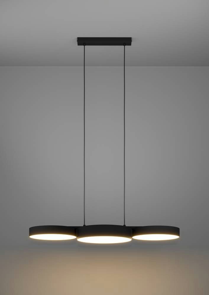 EGLO Hanglamp BARBANO-Z Hängelampe, schwarz weiß, ZigBee 3.0, Disco-Modus, Timer Hanglamp, ZigBee, app en spraakbesturing Alexa, RGB, dimbaar (1 stuk)