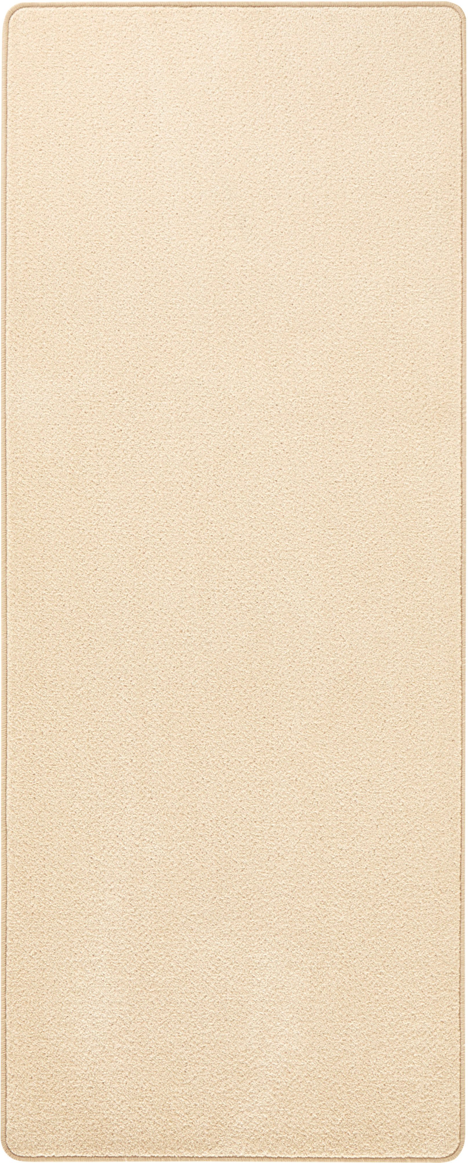 HANSE Home Vloerkleed Fancy Kortpolig, loper, effen, geketteld, woonkamer, slaapkamer, eetkamer