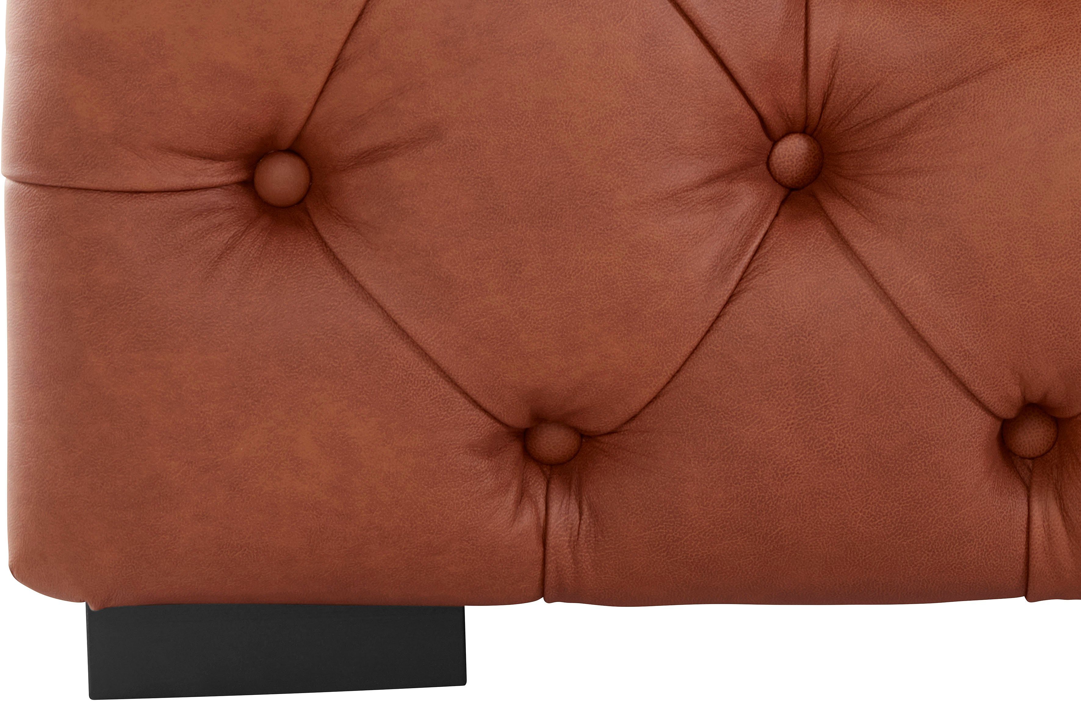 Guido Maria Kretschmer Home&Living Chesterfield-bank Kalina met klassieke chesterfield-capitonnage