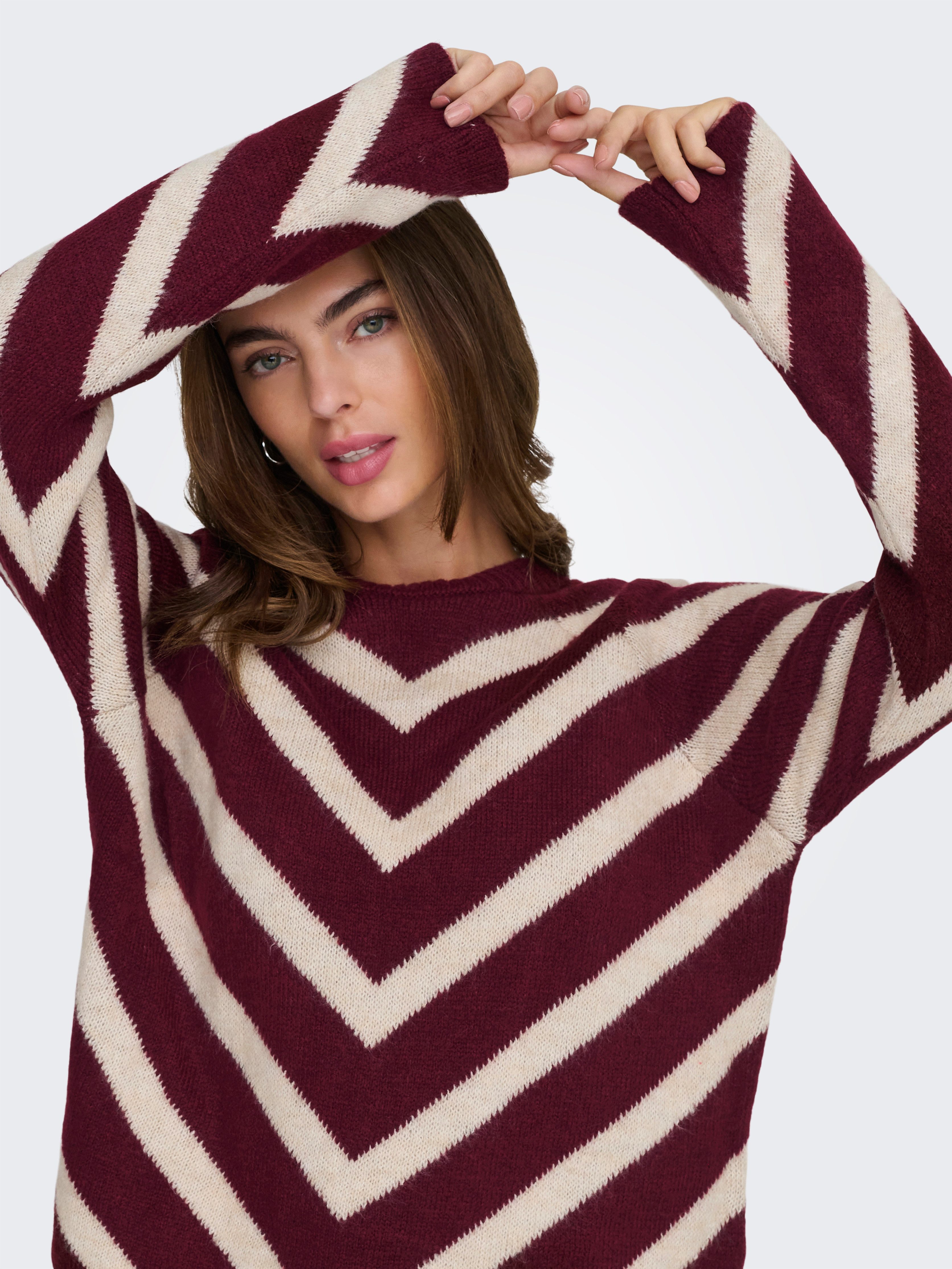 Only Gebreide trui ONLELIZA L/S PULLOVER KNT NOOS