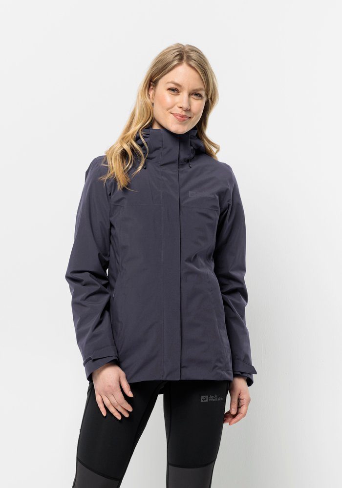 Jack Wolfskin Functioneel 3-in-1-jack LUNTAL 3IN1 JKT W