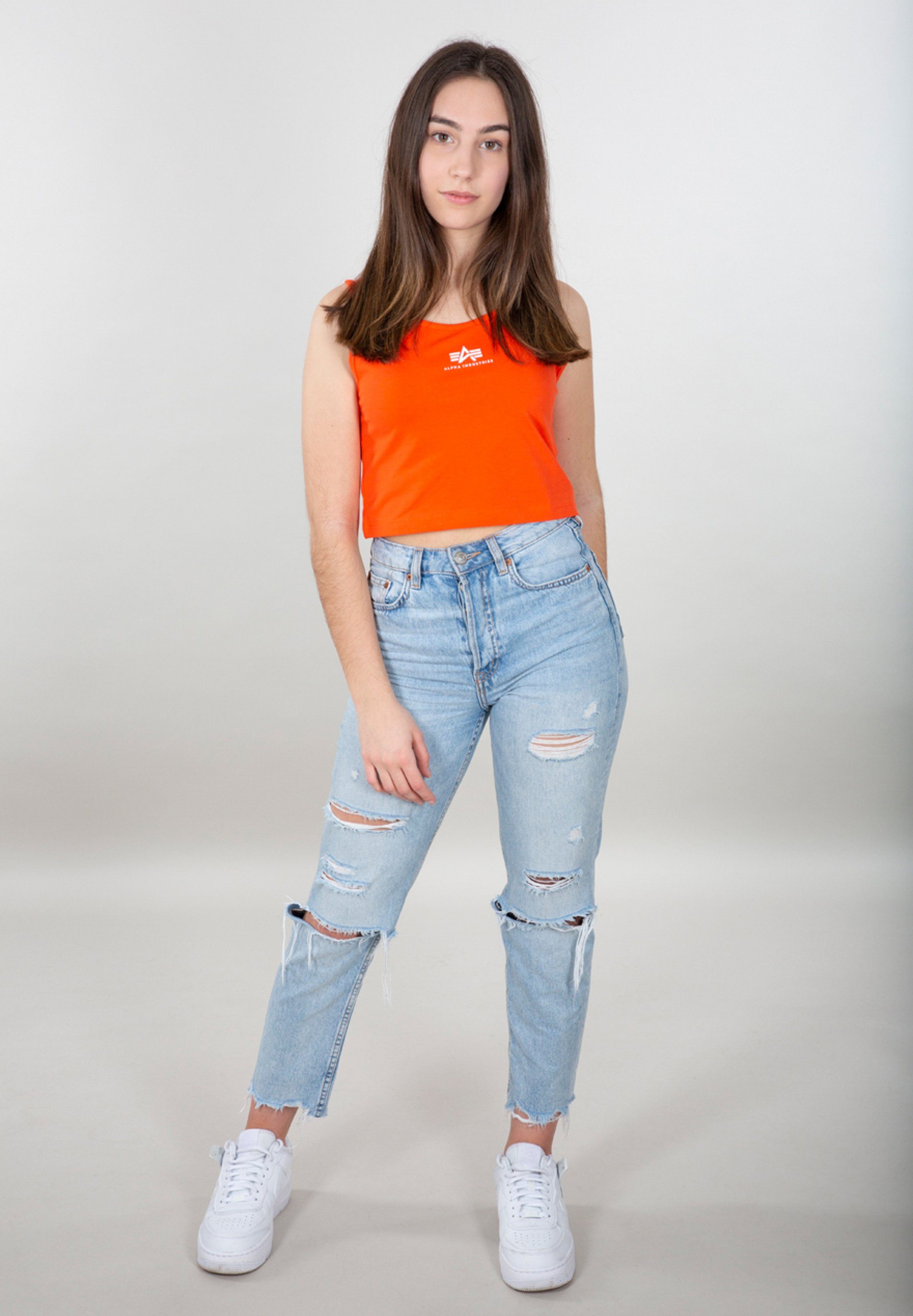 Alpha Industries Muscle-shirt Basic Crop-Tank SL Women