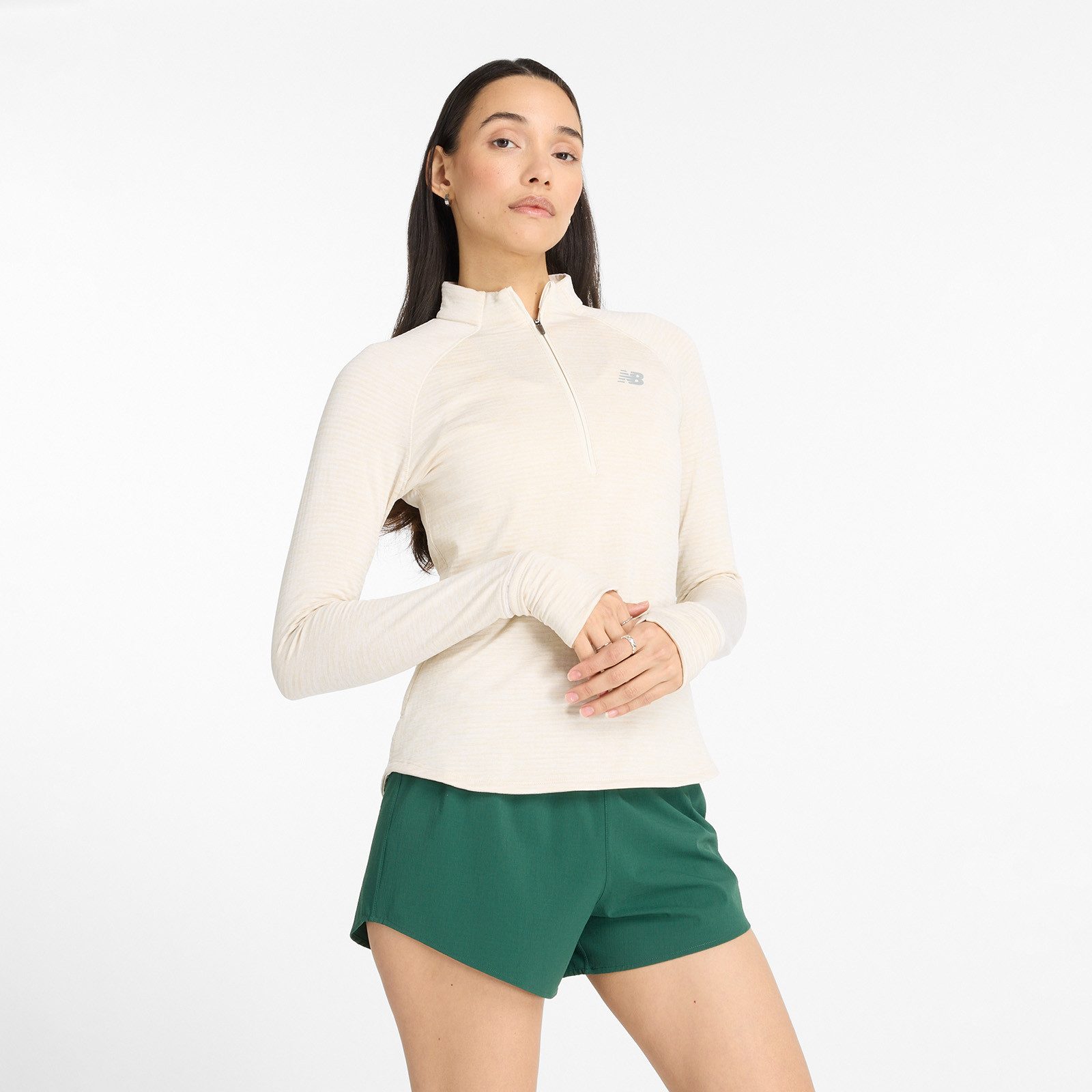 New Balance Functioneel shirt Athletics Heat Grid Half Zip