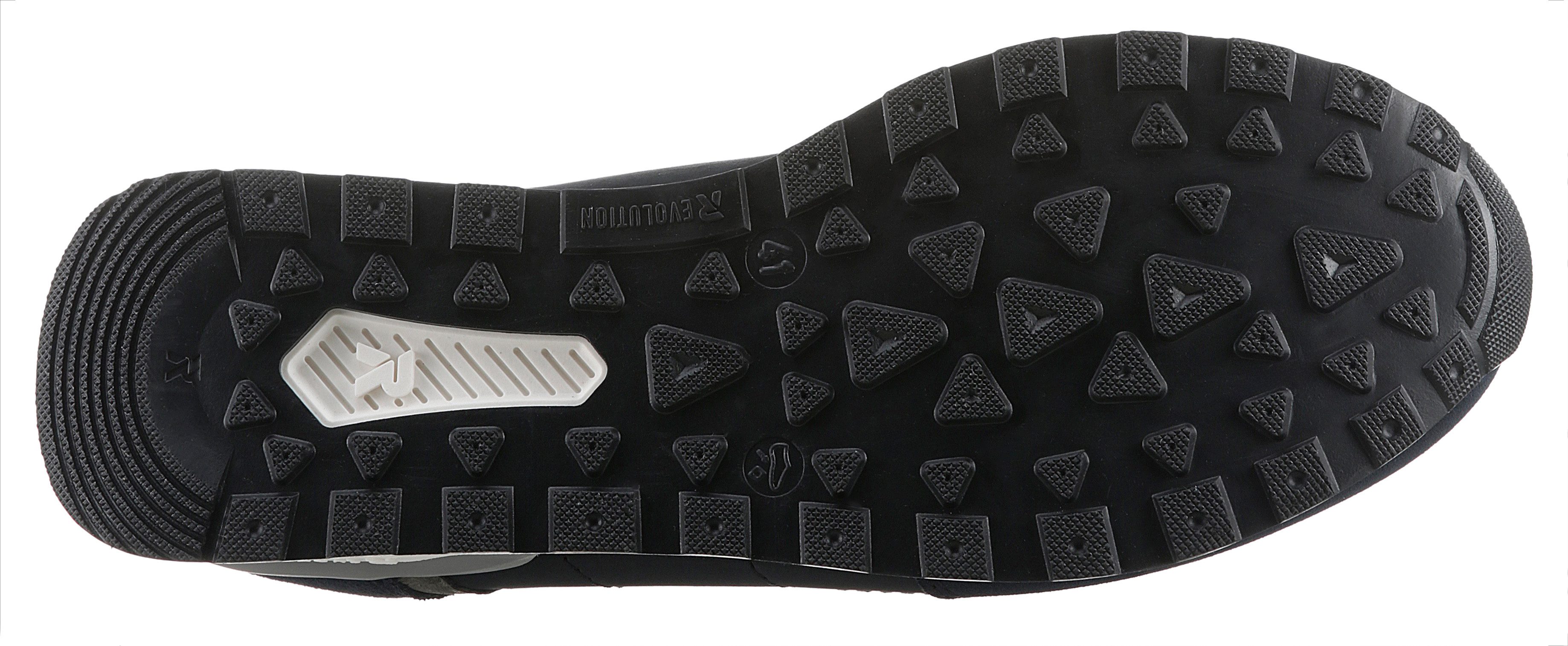 Rieker EVOLUTION Sneakers , vrijetijdsschoen, lage schoen, veterschoen met contrastdetails