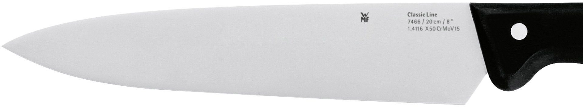 WMF Messenblok Classic Line Lemmeten van speciaal messenstaal (set, 7-delig)