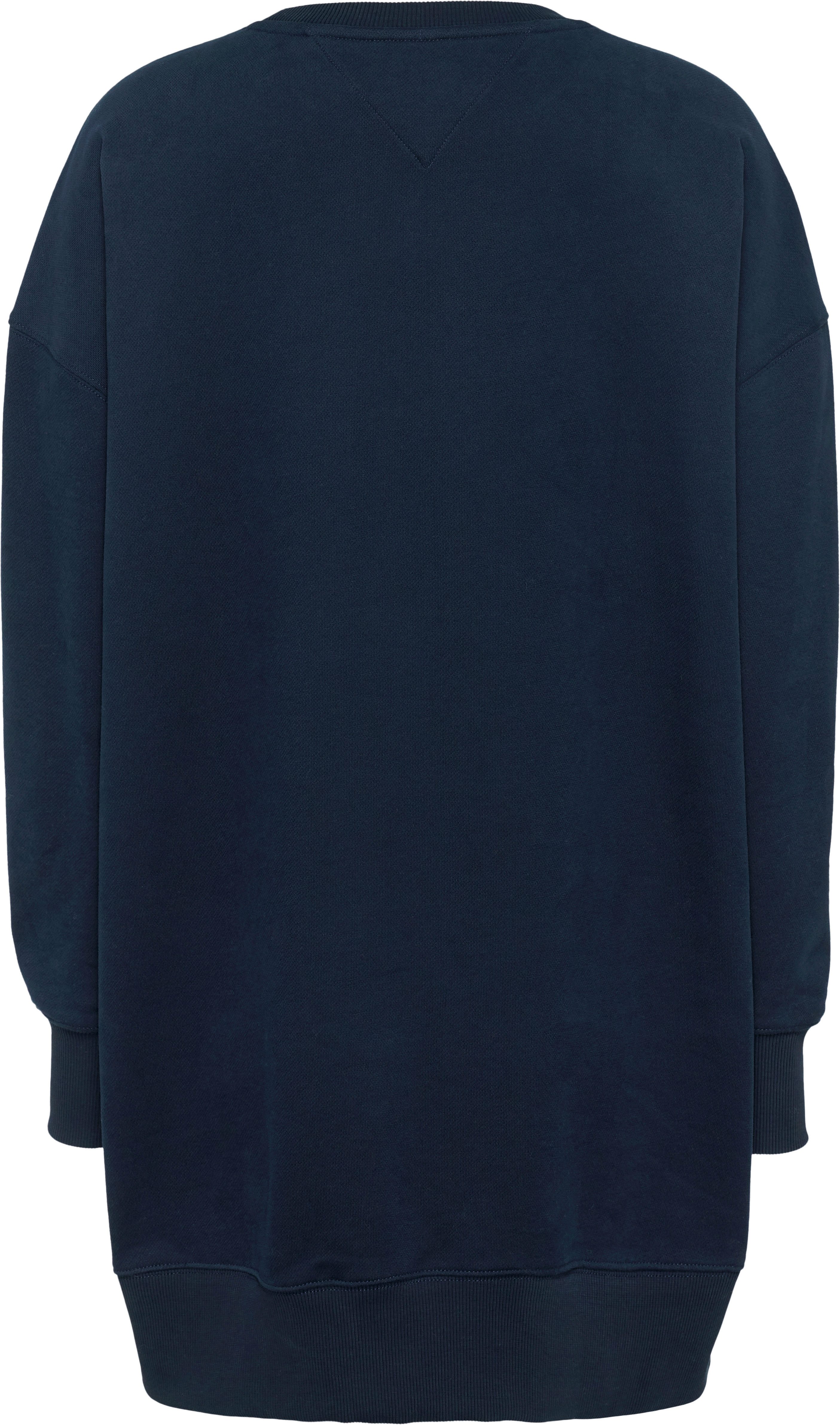 TOMMY JEANS Jerseyjurk TJW CREST LINEAR CREW DRESS EXT