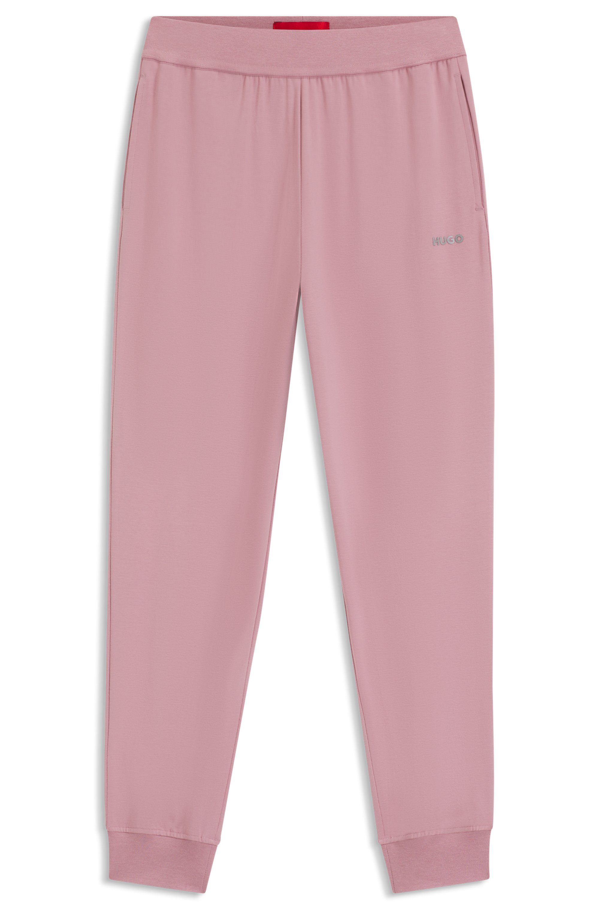 HUGO underwear Sweatbroek SHUFFLE_PANTS 10249155 01 met stijlvolle logo-opschrift