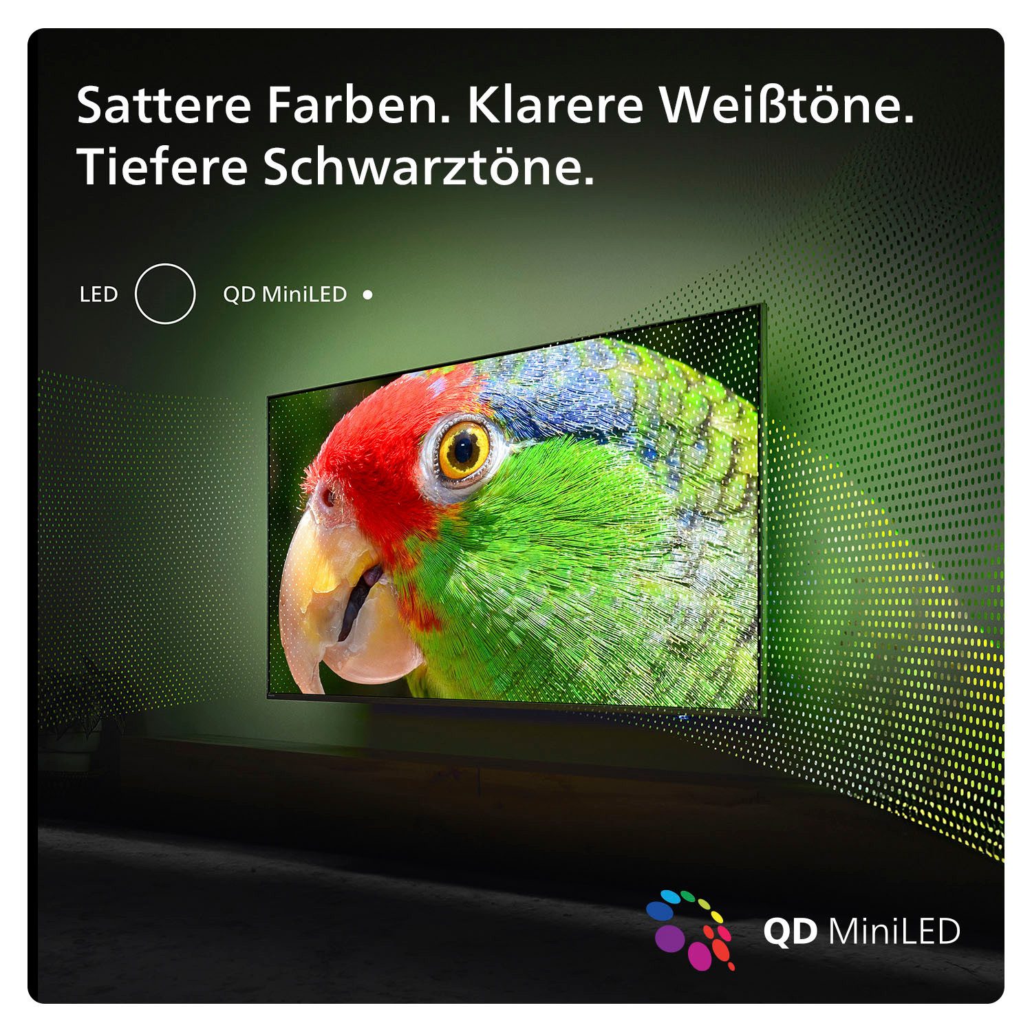 Philips Led-TV, 215 cm / 85", 4K Ultra HD, Smart TV