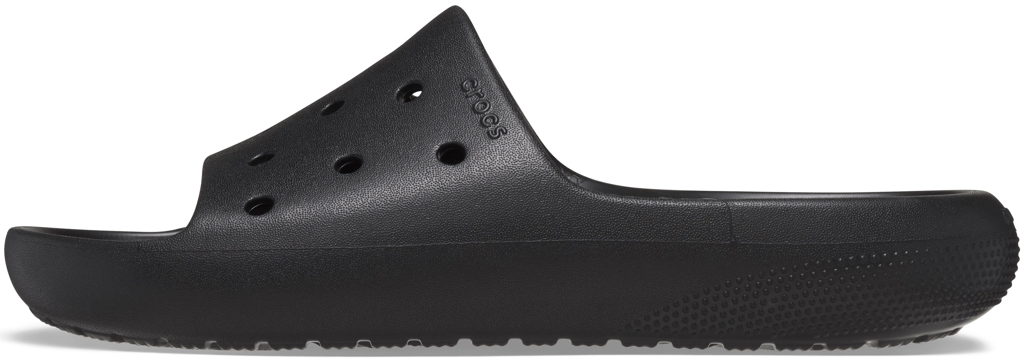Crocs Badslippers Classic Slide V2 , zomerschoen, badschoen, slippers, met ventilatieopeningen, g-breedte