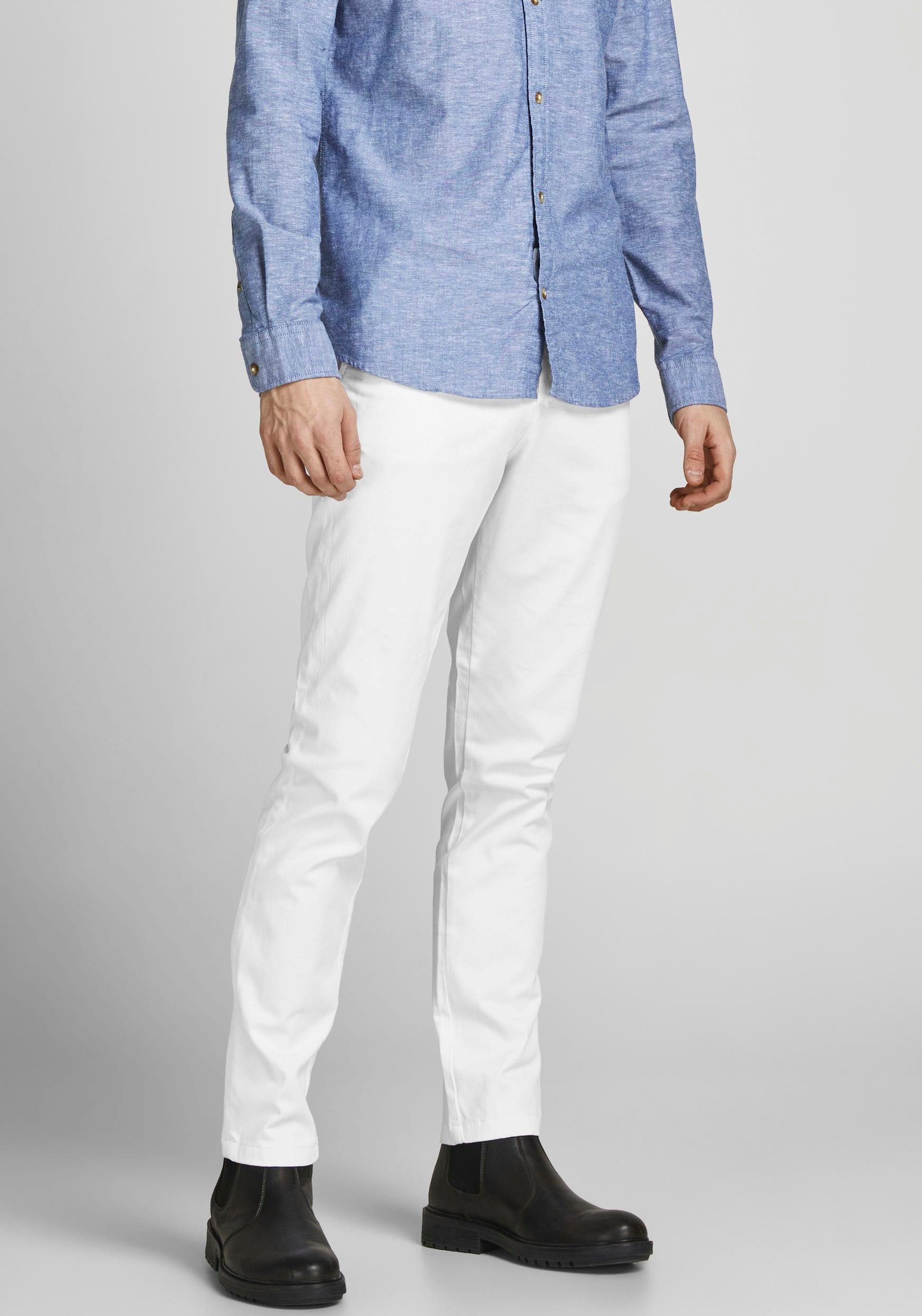 Jack & Jones Chino JPSTMARCO met stretchcomfort en smalle pijpen
