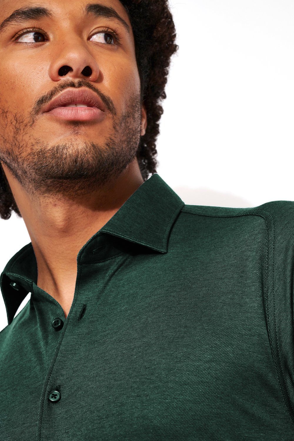 Desoto Overhemd met lange mouwen Casual Kent 1/1 Met een ronde hals